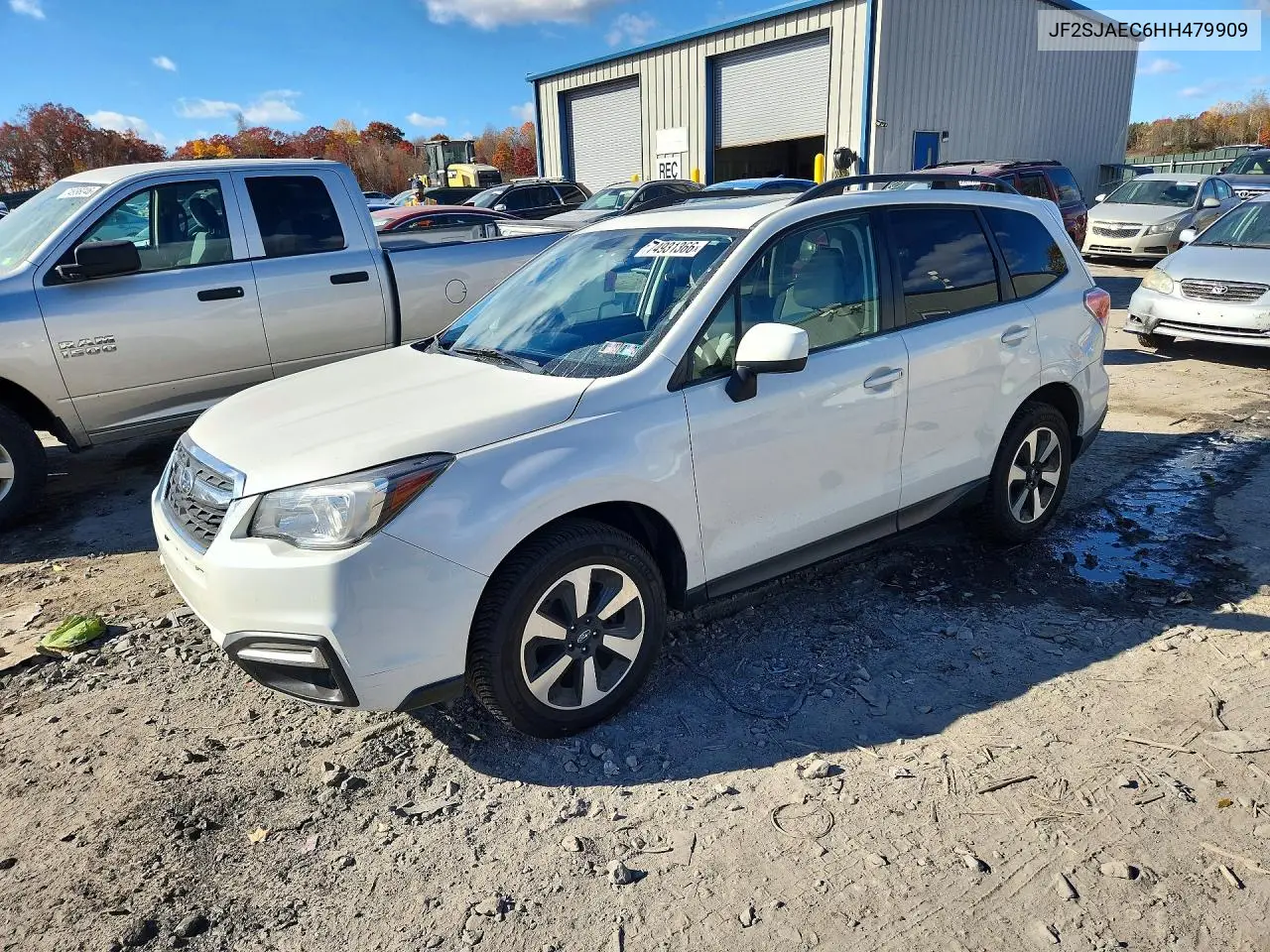 SUBARU FORESTER 2017, VIN JF2SJAEC6HH479909