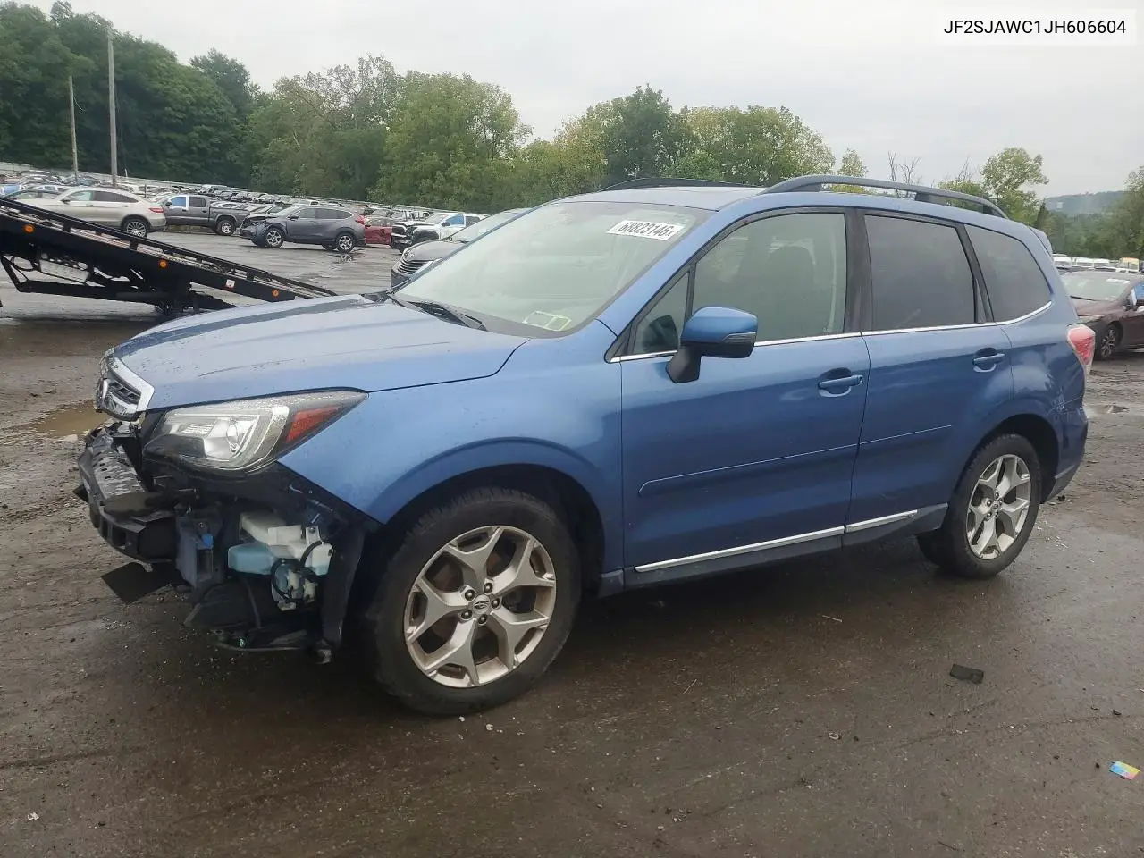 SUBARU FORESTER 2018, VIN JF2SJAWC1JH606604