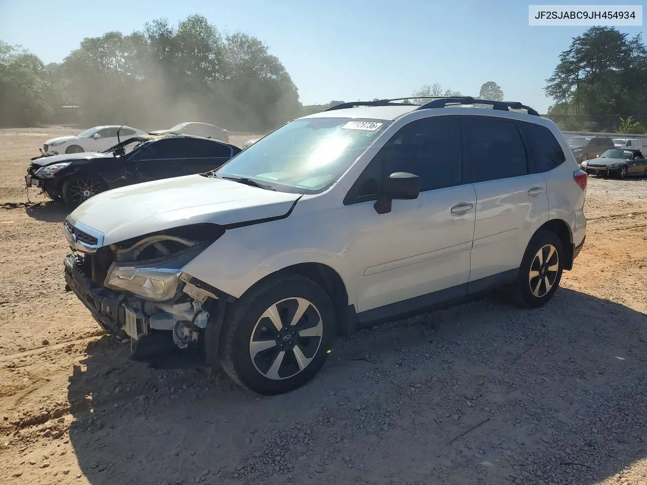 SUBARU FORESTER 2018, VIN JF2SJABC9JH454934