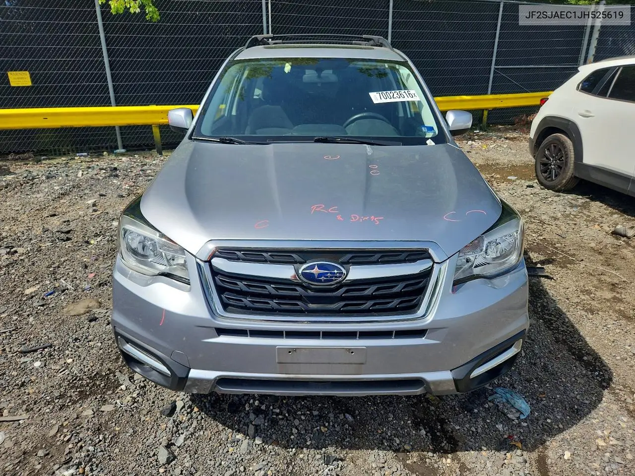 2018 SUBARU FORESTER VIN JF2SJAEC1JH525619 — фото 5