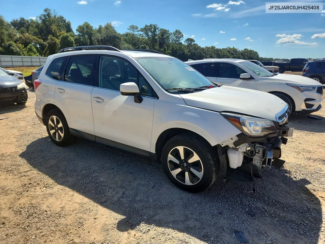 2018 SUBARU FORESTER VIN JF2SJARC0JH425408 — фото 4