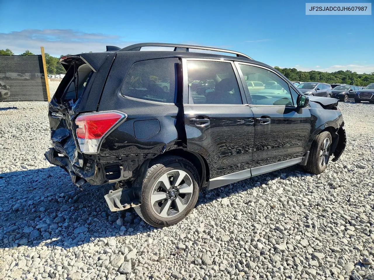 2018 SUBARU FORESTER VIN JF2SJADC0JH607987 — фото 3