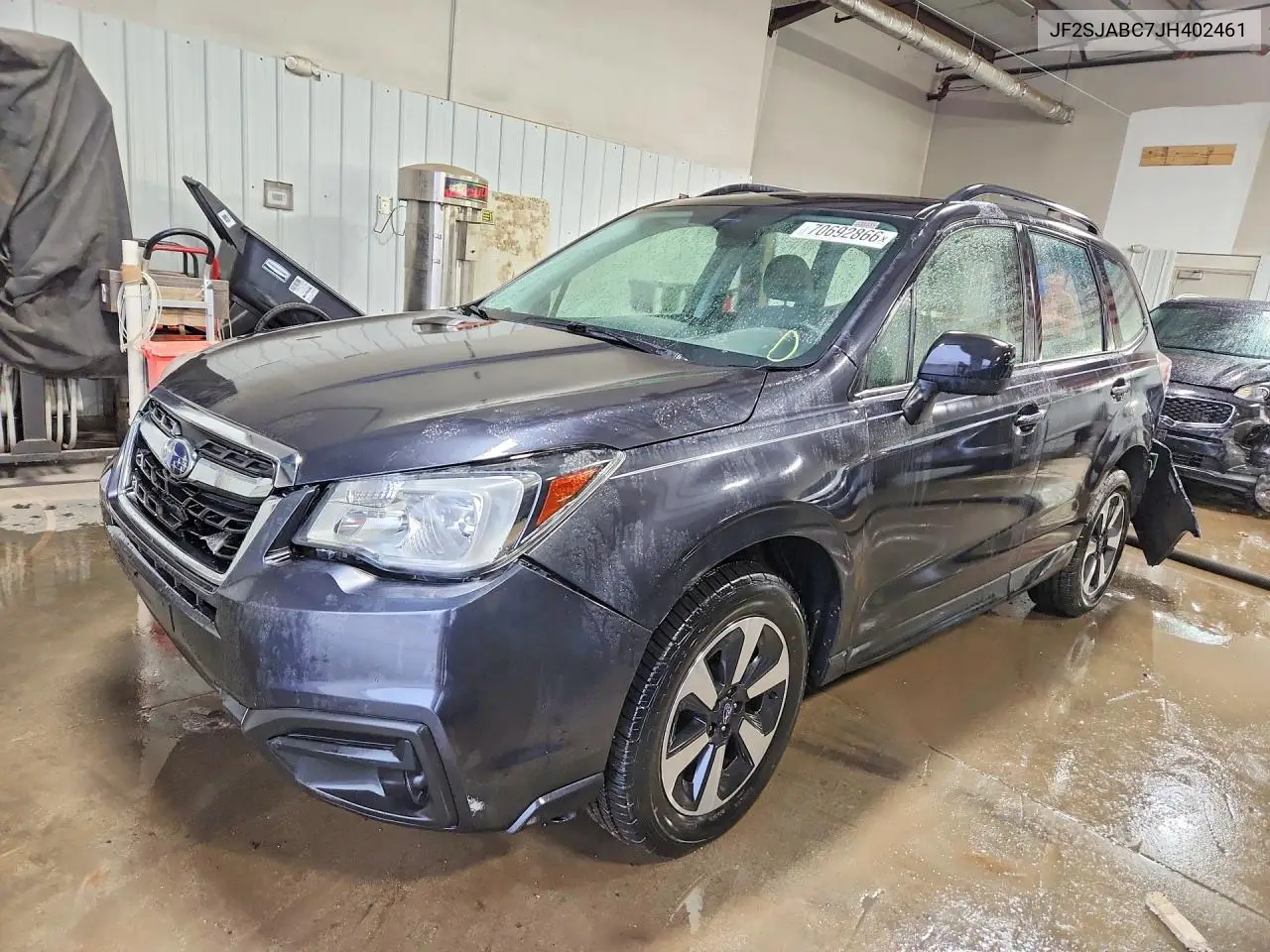 SUBARU FORESTER 2018, VIN JF2SJABC7JH402461