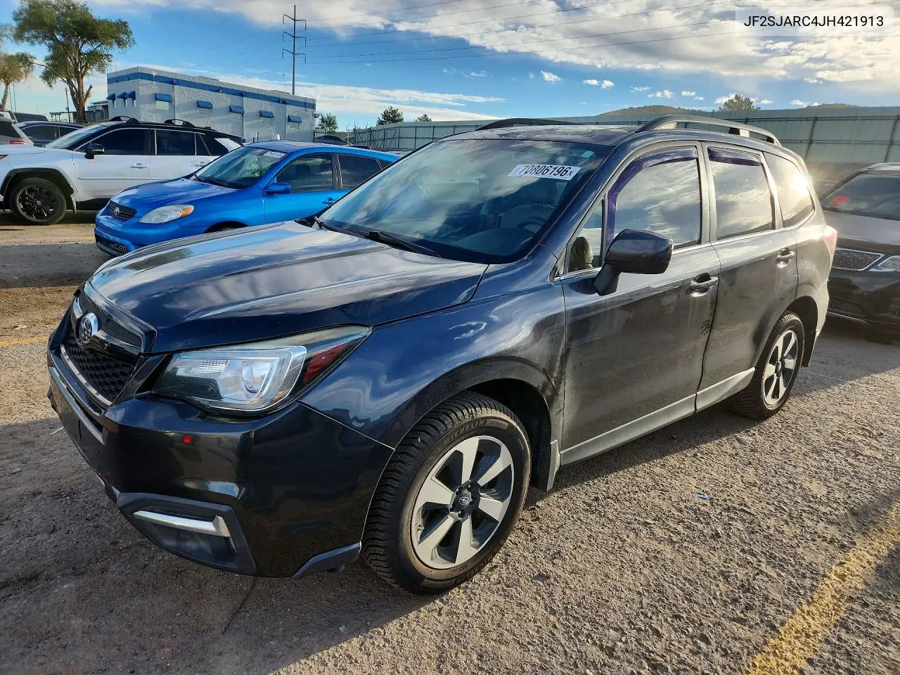 SUBARU FORESTER 2018, VIN JF2SJARC4JH421913