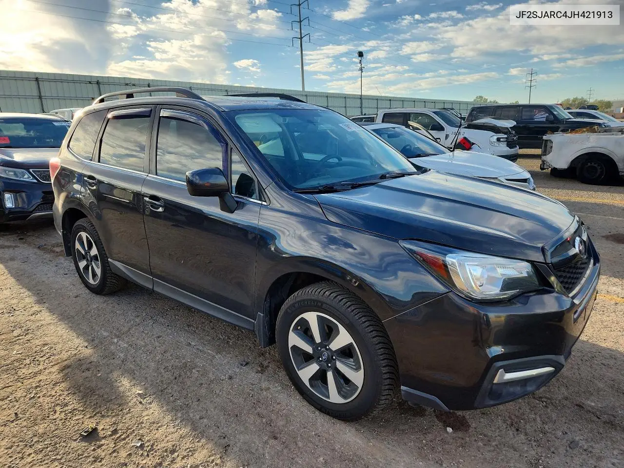 2018 SUBARU FORESTER VIN JF2SJARC4JH421913 — фото 4