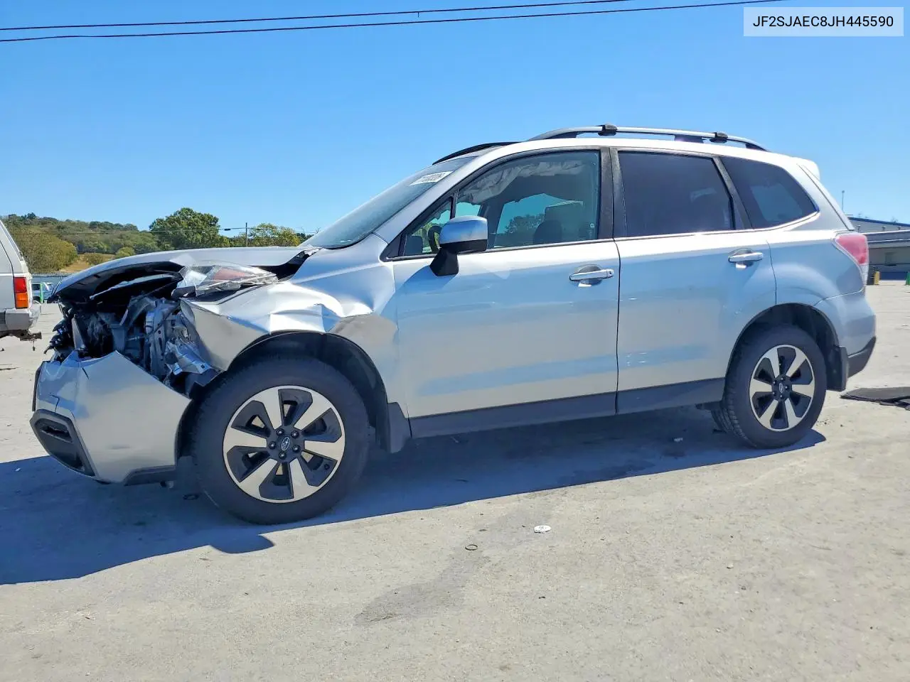 SUBARU FORESTER 2018, VIN JF2SJAEC8JH445590