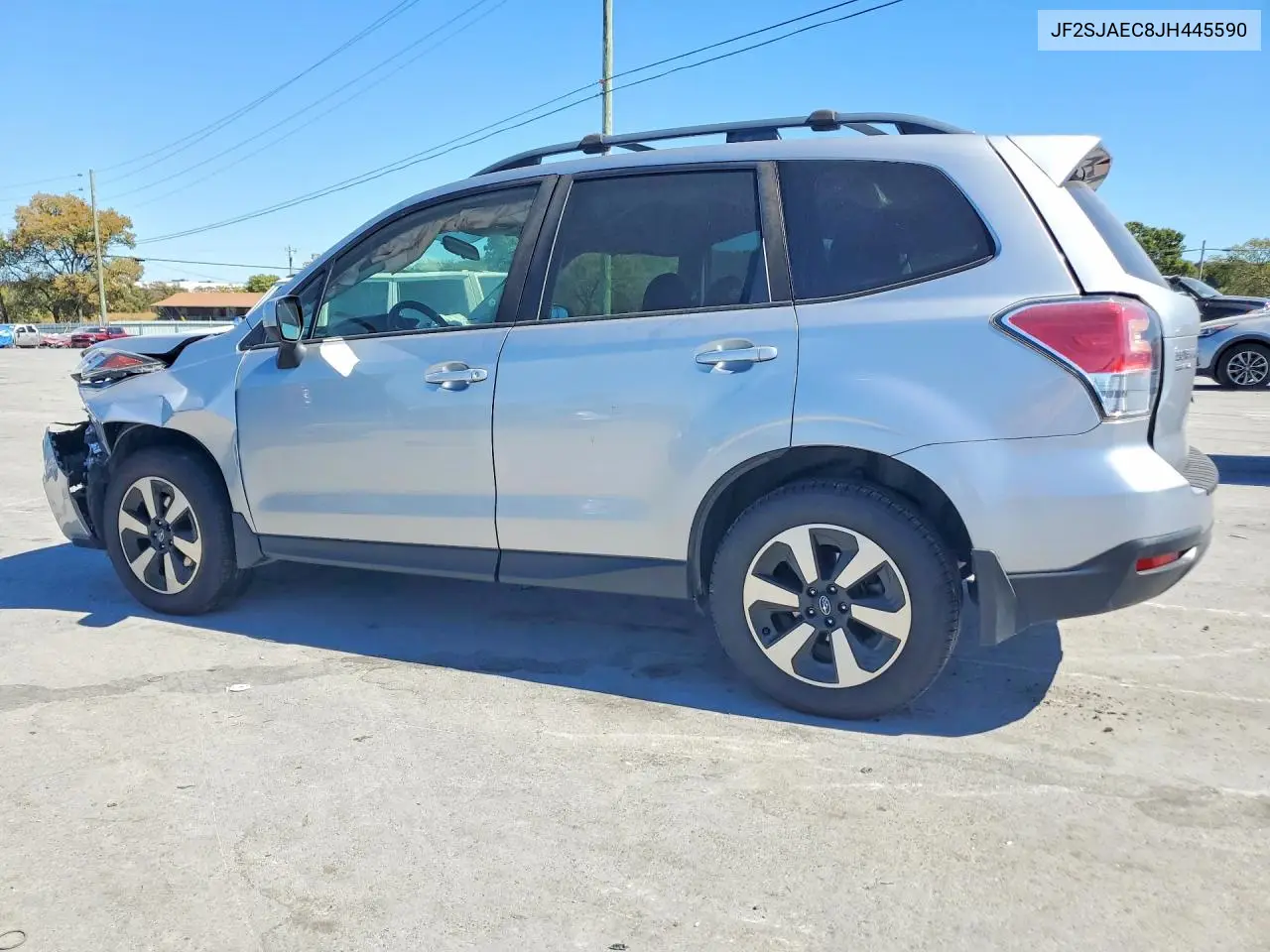 2018 SUBARU FORESTER VIN JF2SJAEC8JH445590 — фото 2