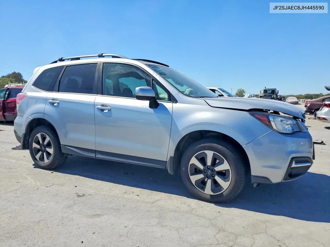 2018 SUBARU FORESTER VIN JF2SJAEC8JH445590 — фото 4