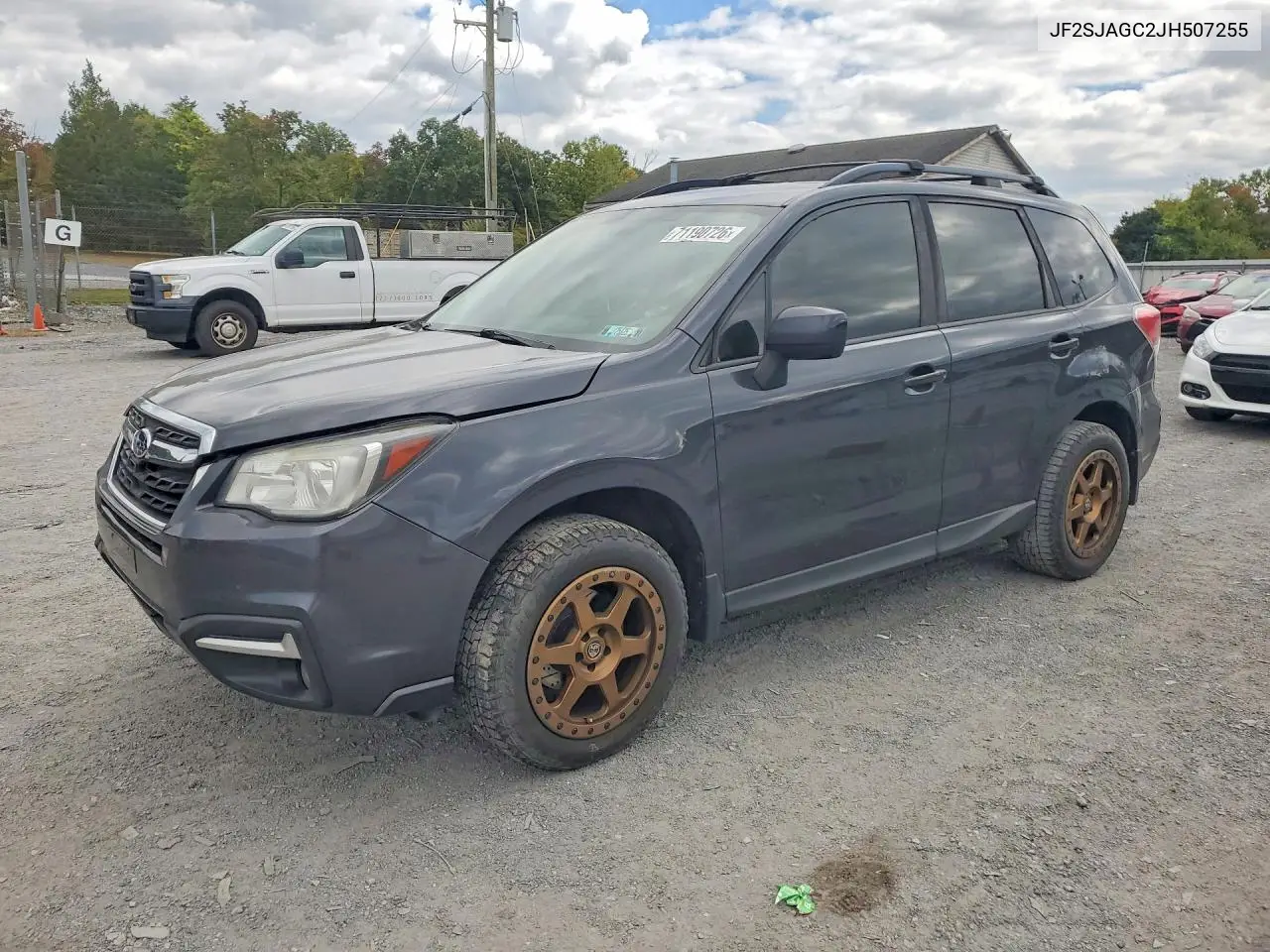 SUBARU FORESTER 2018, VIN JF2SJAGC2JH507255
