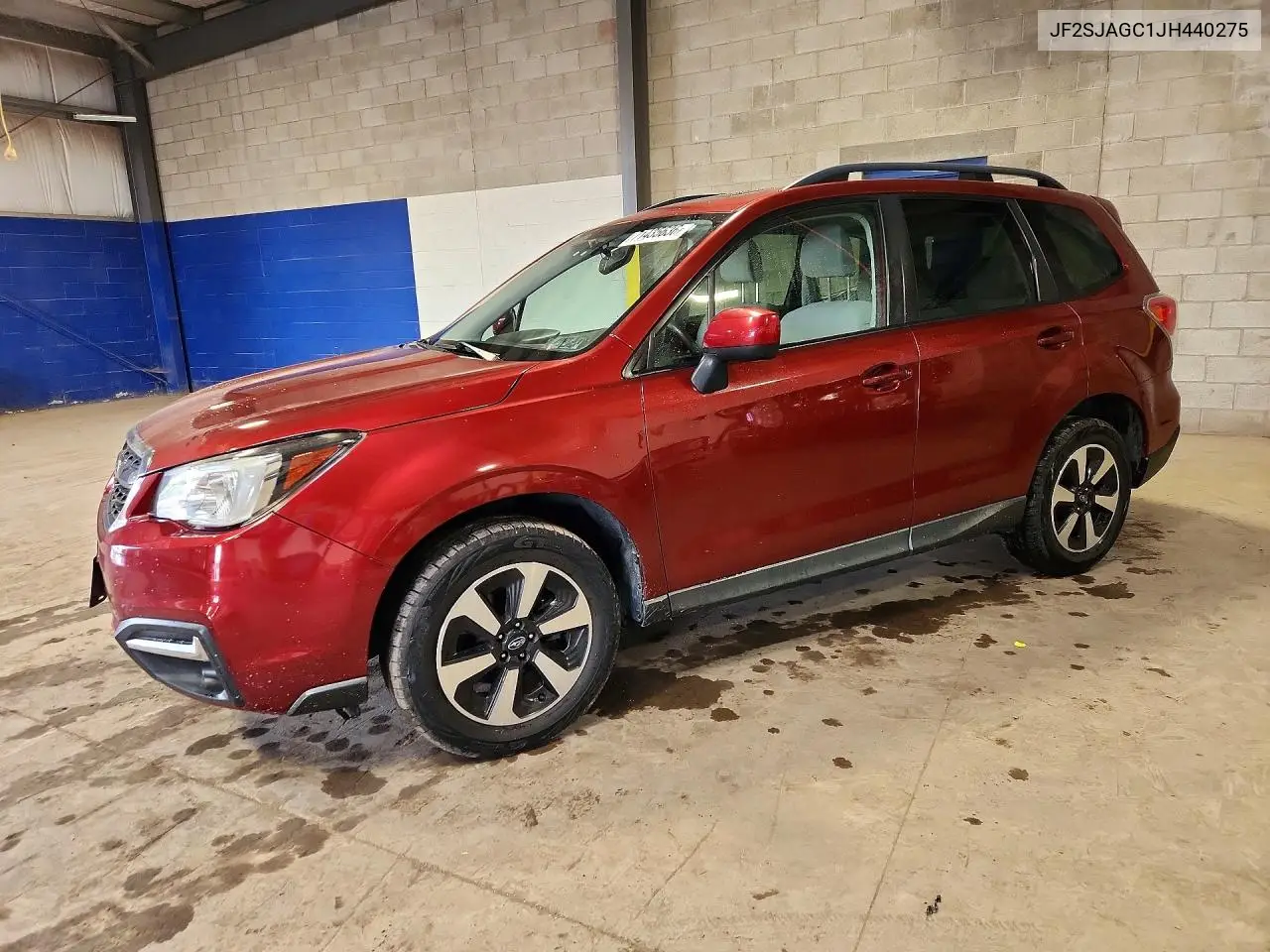 SUBARU FORESTER 2018, VIN JF2SJAGC1JH440275