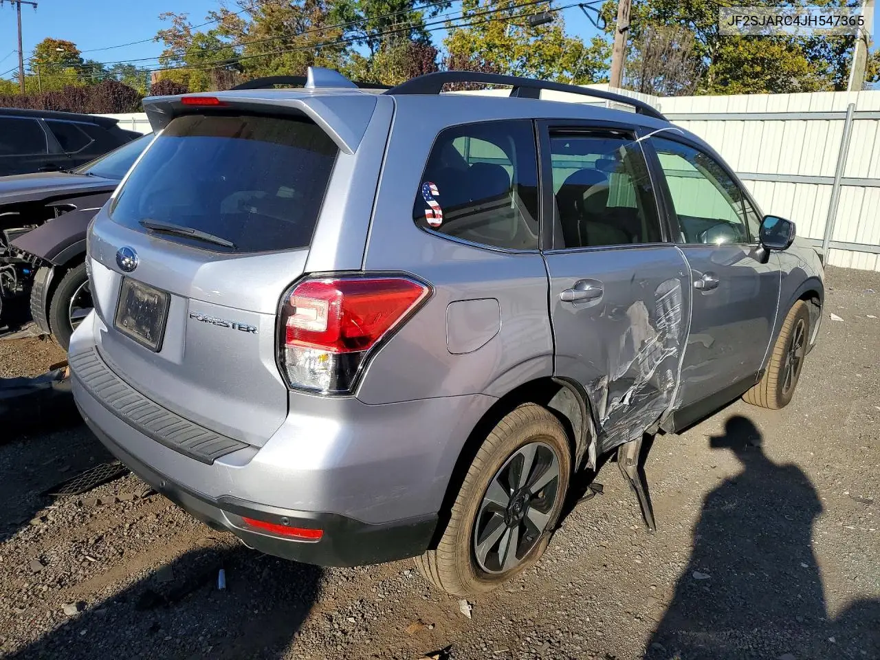 2018 SUBARU FORESTER VIN JF2SJARC4JH547365 — фото 3