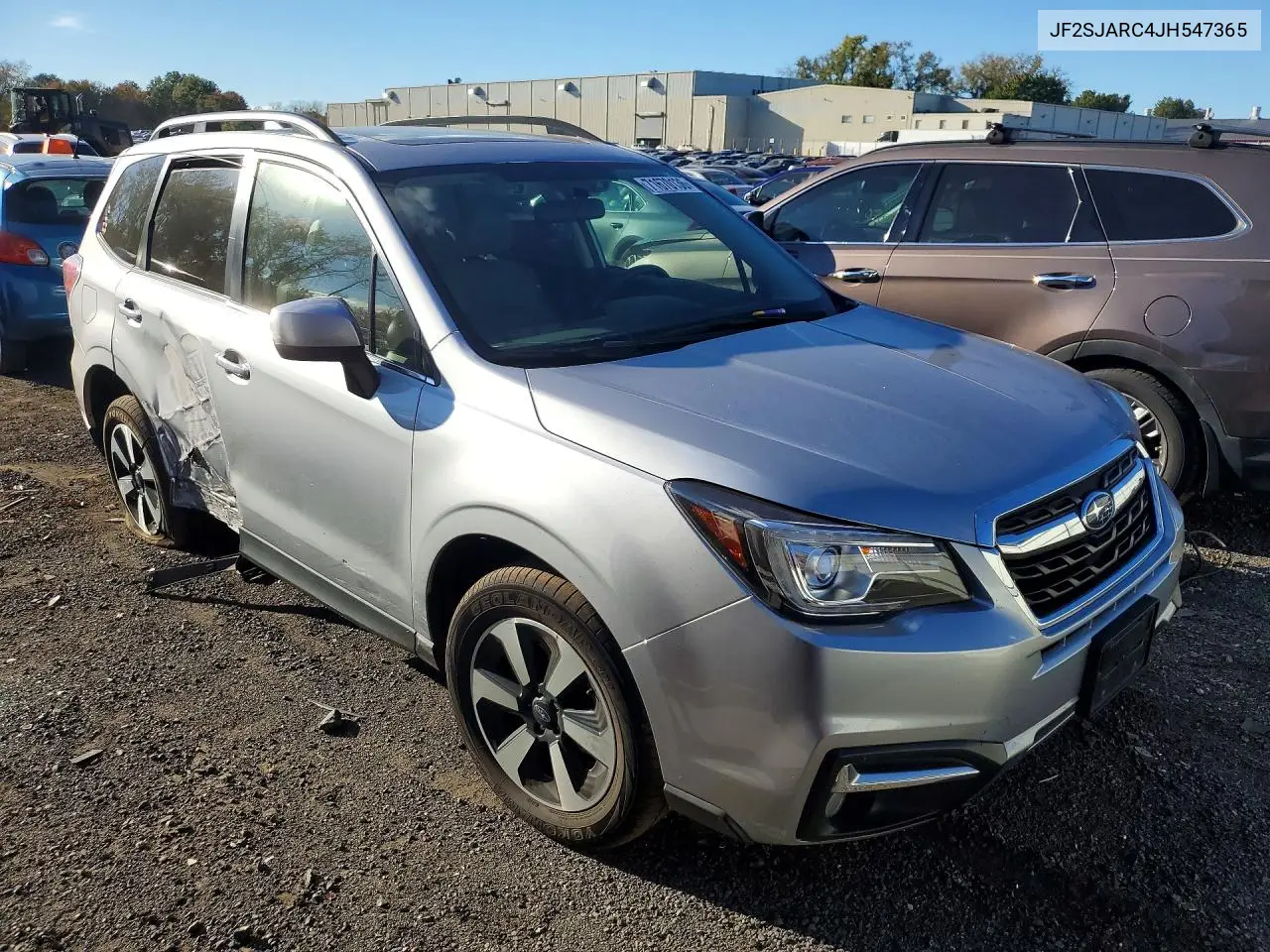 2018 SUBARU FORESTER VIN JF2SJARC4JH547365 — фото 4
