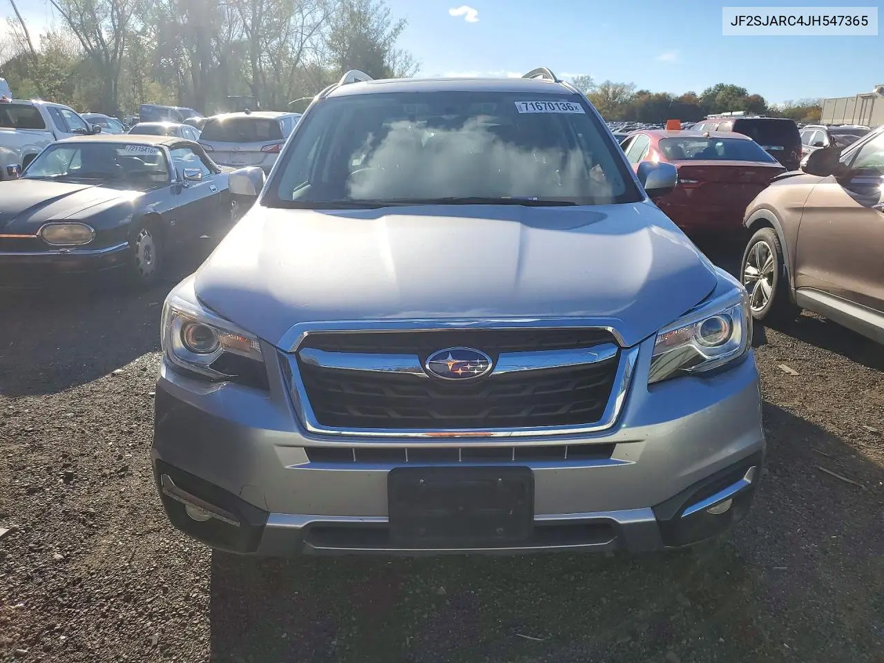 2018 SUBARU FORESTER VIN JF2SJARC4JH547365 — фото 5