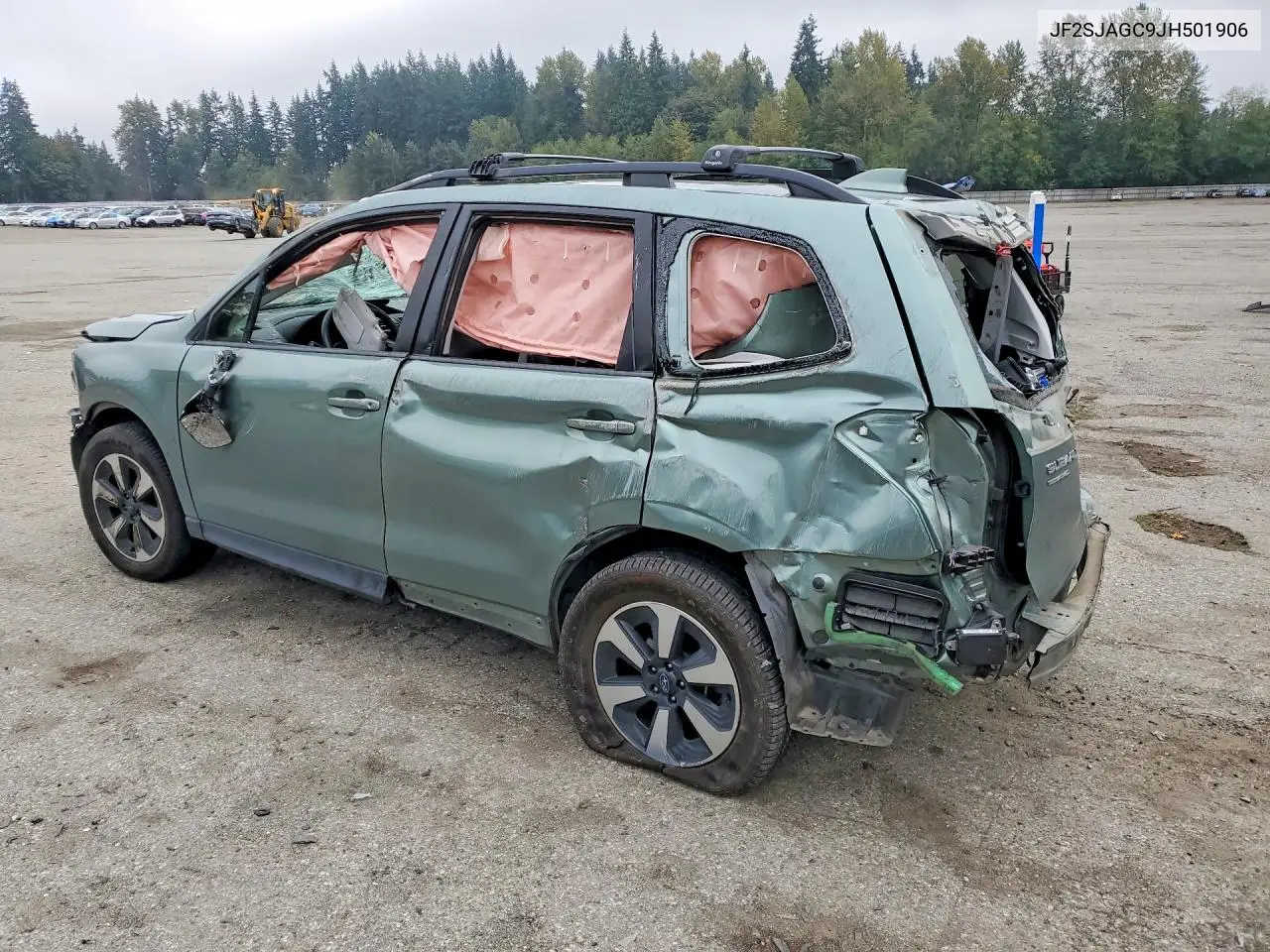 SUBARU FORESTER 2018, VIN JF2SJAGC9JH501906