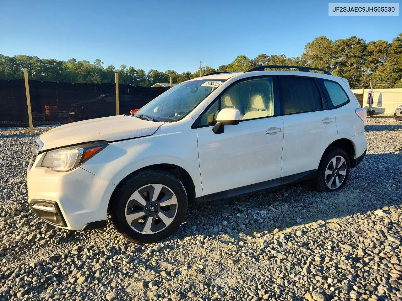 SUBARU FORESTER 2018, VIN JF2SJAEC9JH565530