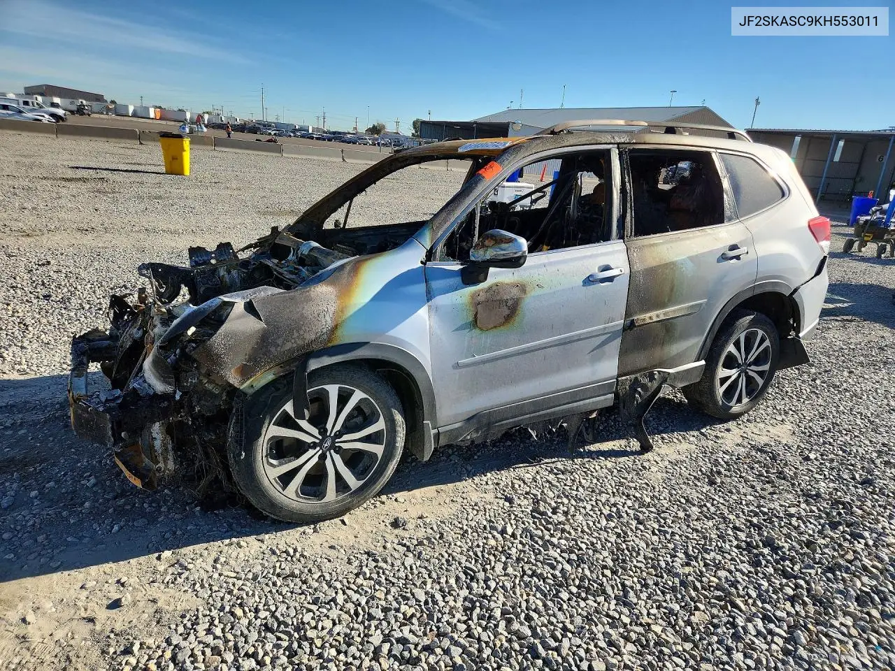 SUBARU FORESTER 2019, VIN JF2SKASC9KH553011