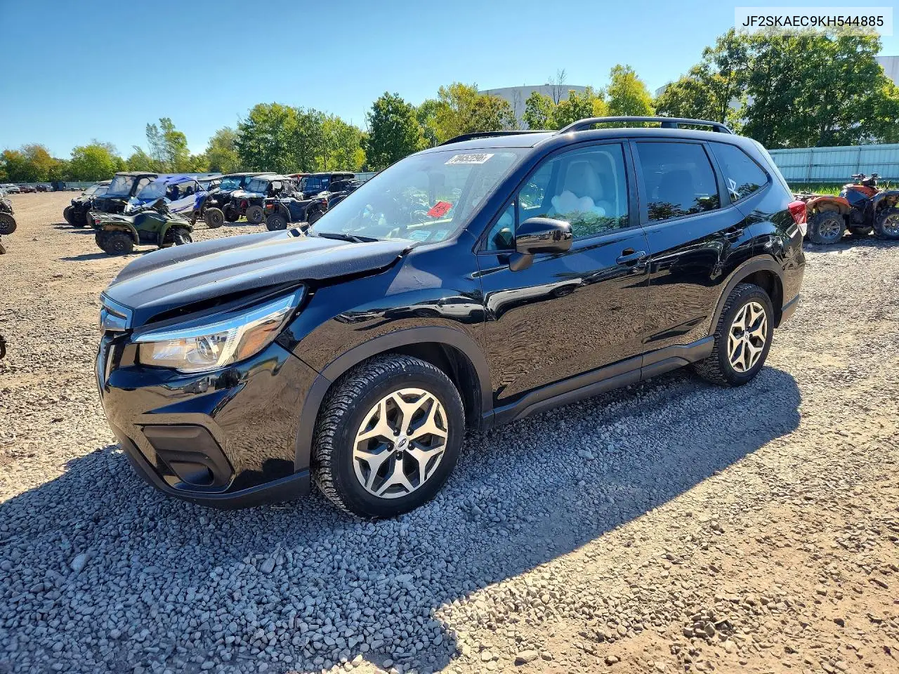 SUBARU FORESTER 2019, VIN JF2SKAEC9KH544885