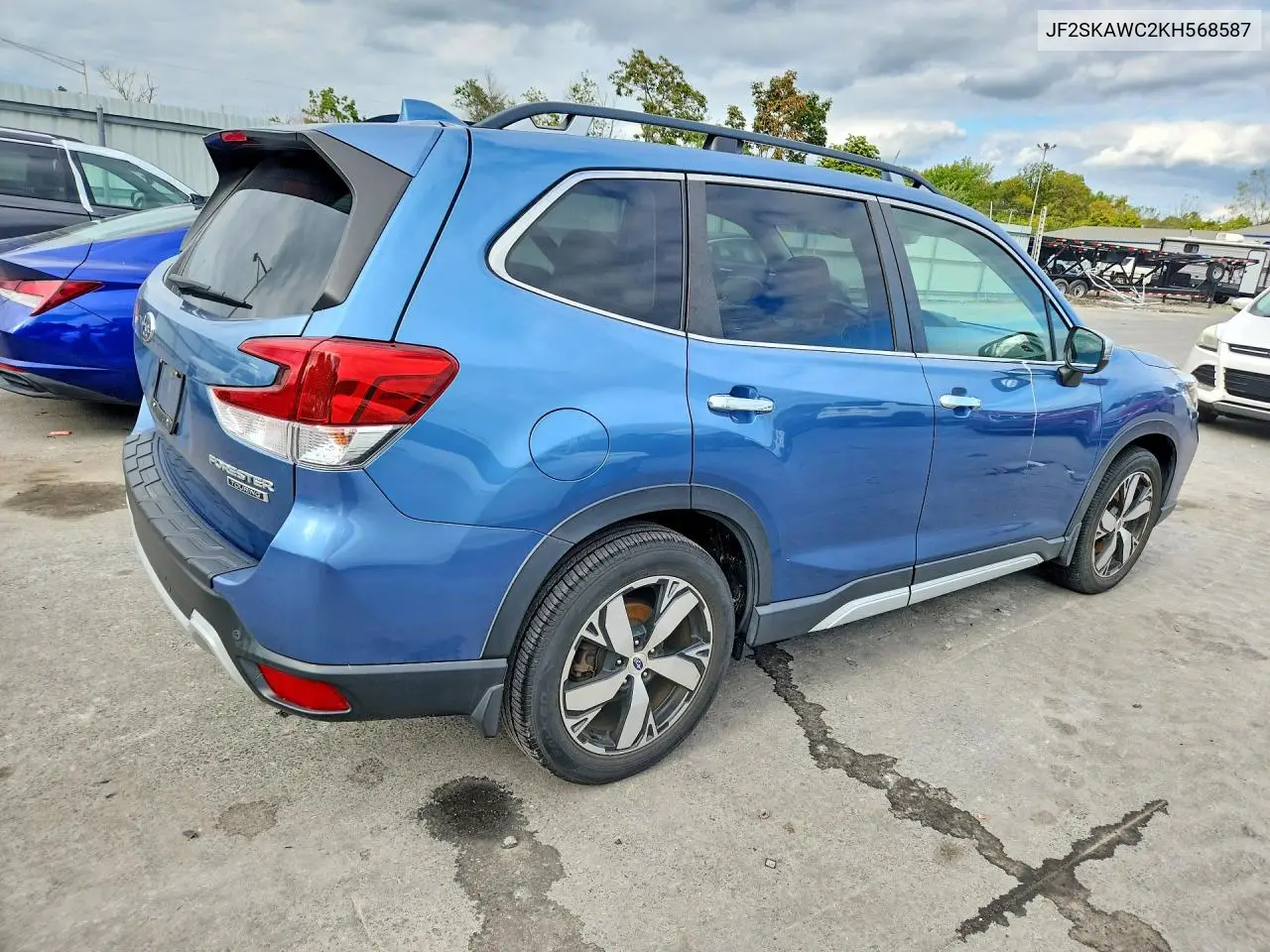 2019 SUBARU FORESTER VIN JF2SKAWC2KH568587 — фото 3