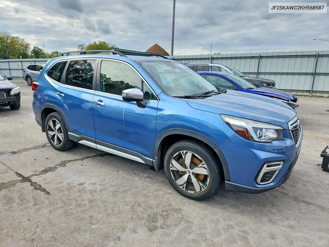 2019 SUBARU FORESTER VIN JF2SKAWC2KH568587 — фото 4