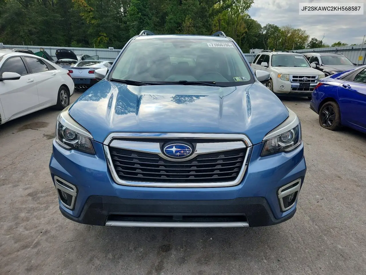 2019 SUBARU FORESTER VIN JF2SKAWC2KH568587 — фото 5