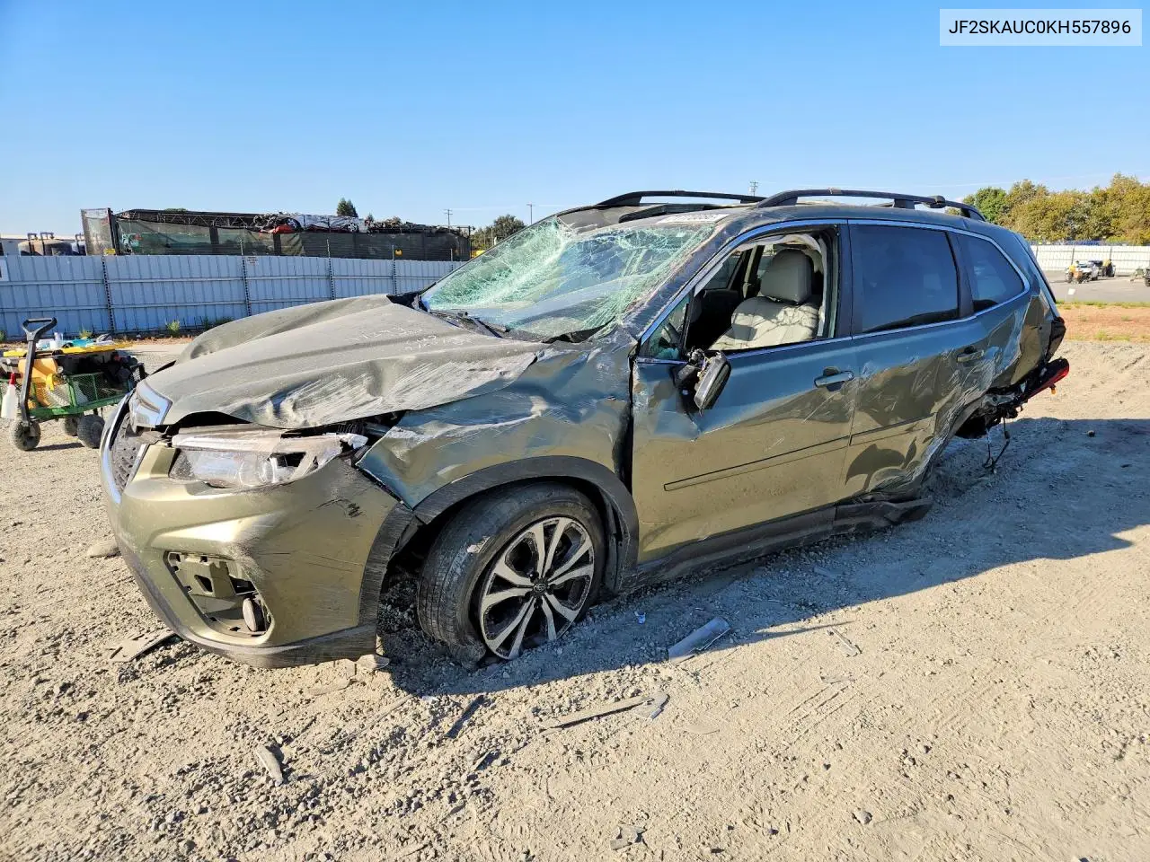 SUBARU FORESTER 2019, VIN JF2SKAUC0KH557896