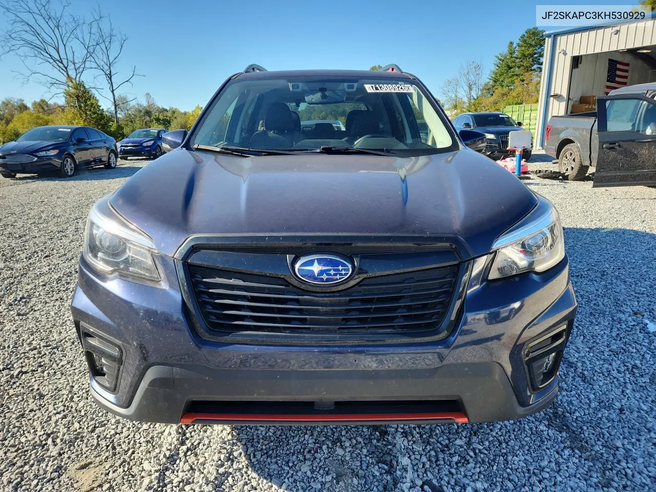 2019 SUBARU FORESTER VIN JF2SKAPC3KH530929 — фото 5