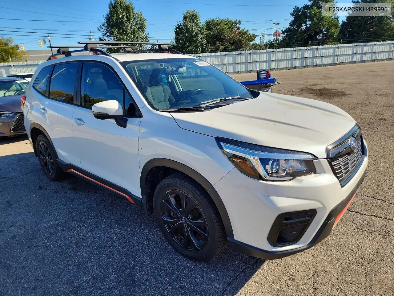 2019 SUBARU FORESTER VIN JF2SKAPC9KH489996 — фото 4