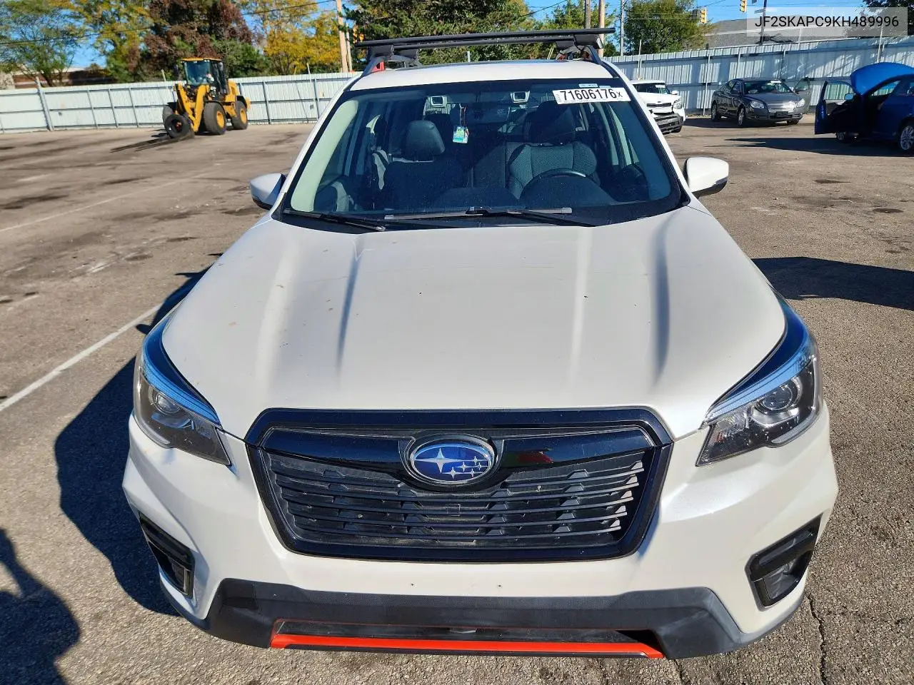 2019 SUBARU FORESTER VIN JF2SKAPC9KH489996 — фото 5