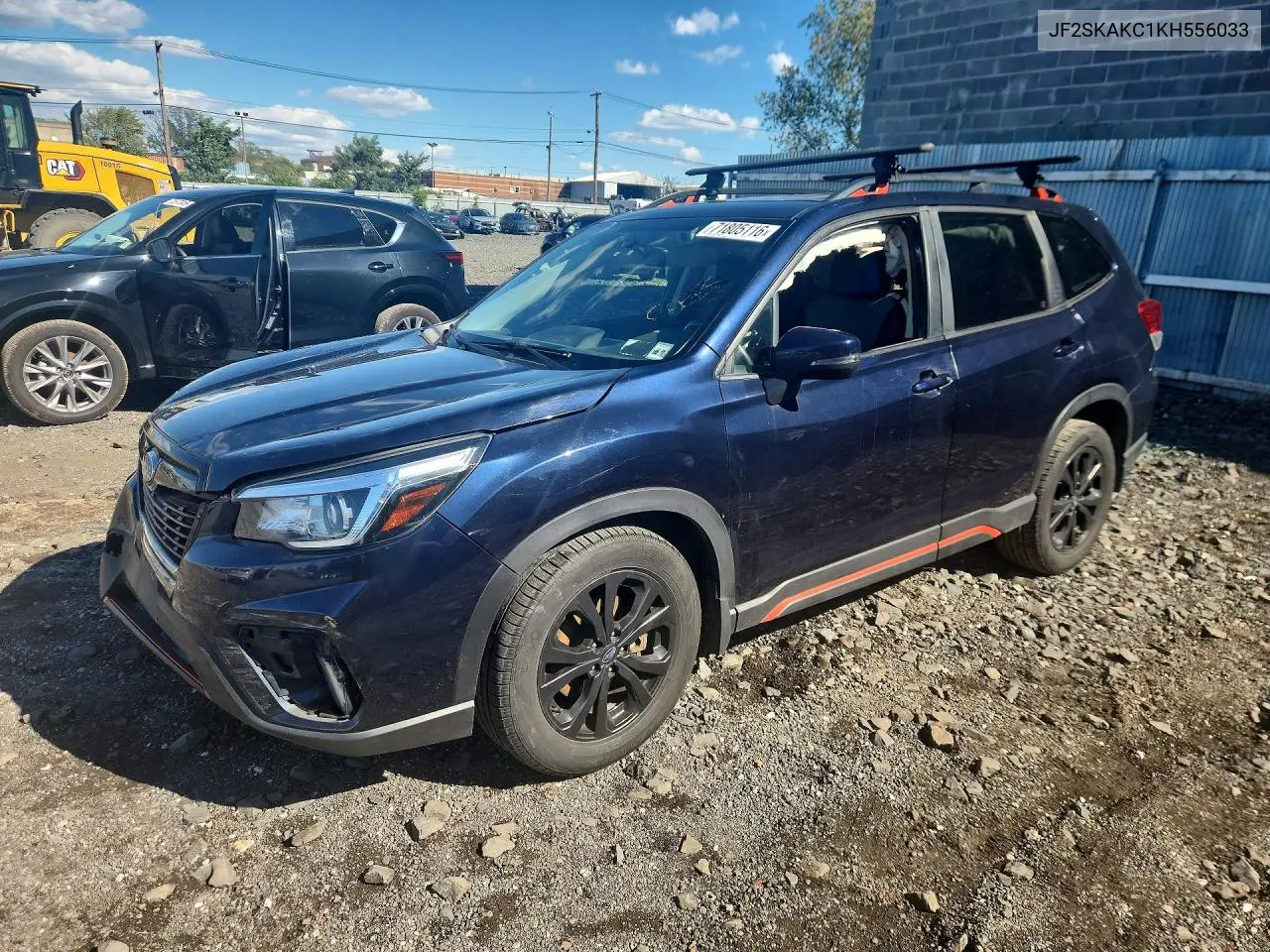 SUBARU FORESTER 2019, VIN JF2SKAKC1KH556033