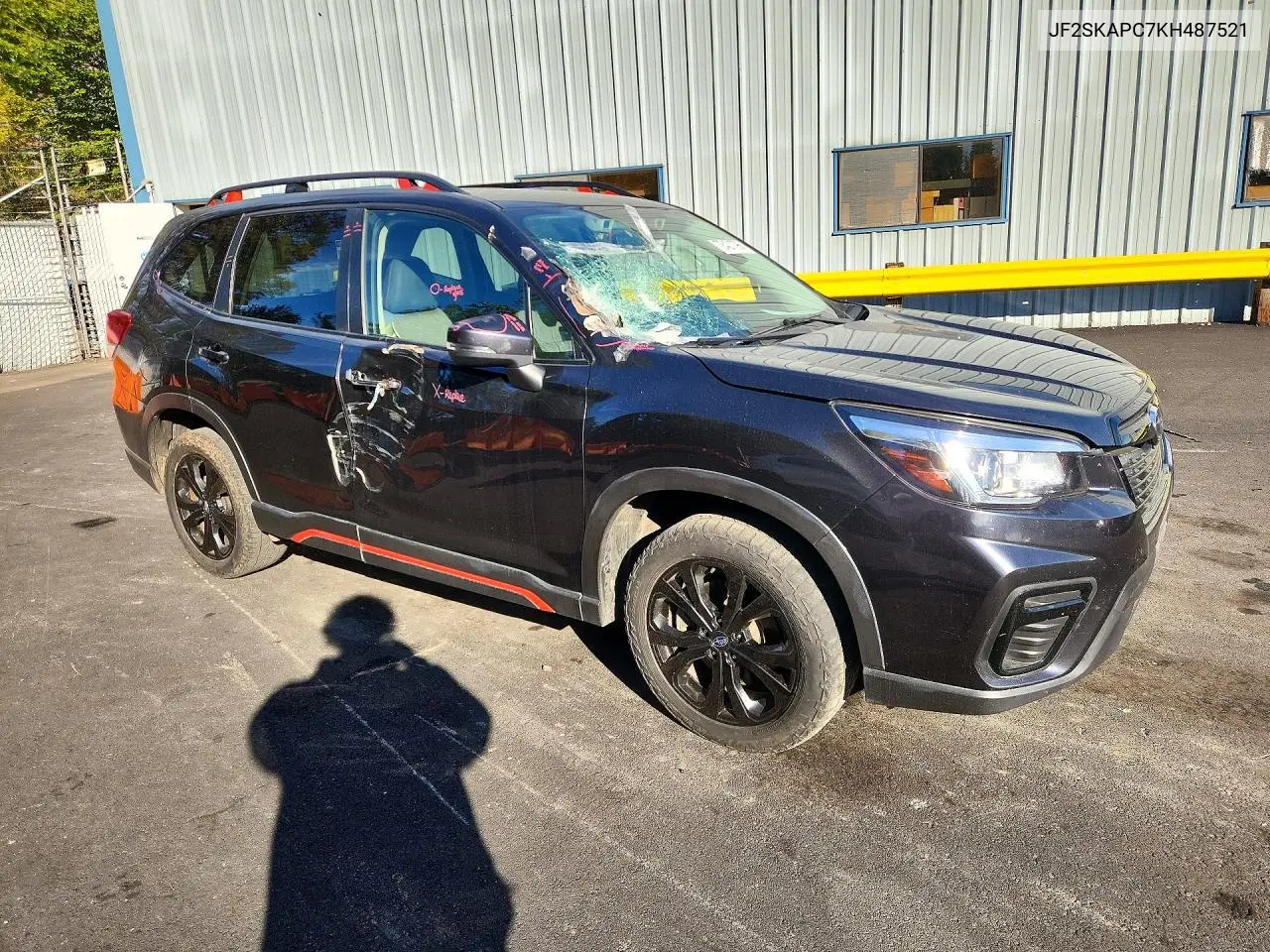 2019 SUBARU FORESTER VIN JF2SKAPC7KH487521 — фото 4