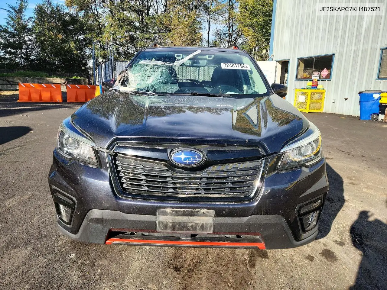 2019 SUBARU FORESTER VIN JF2SKAPC7KH487521 — фото 5
