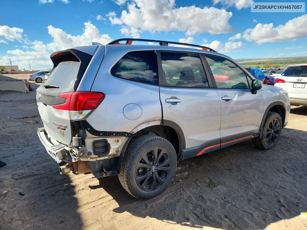 2019 SUBARU FORESTER VIN JF2SKAPC1KH457057 — фото 3