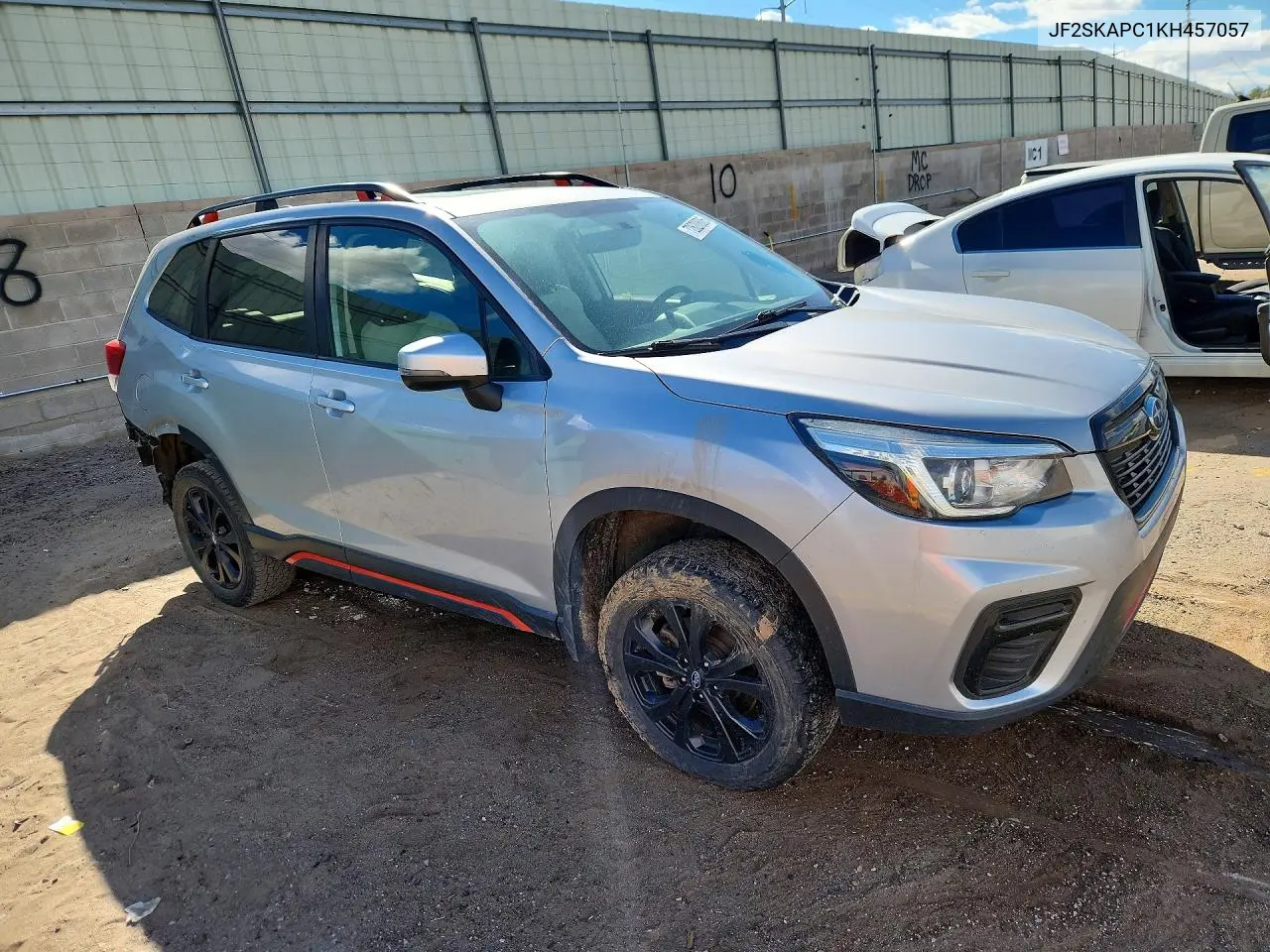 2019 SUBARU FORESTER VIN JF2SKAPC1KH457057 — фото 4
