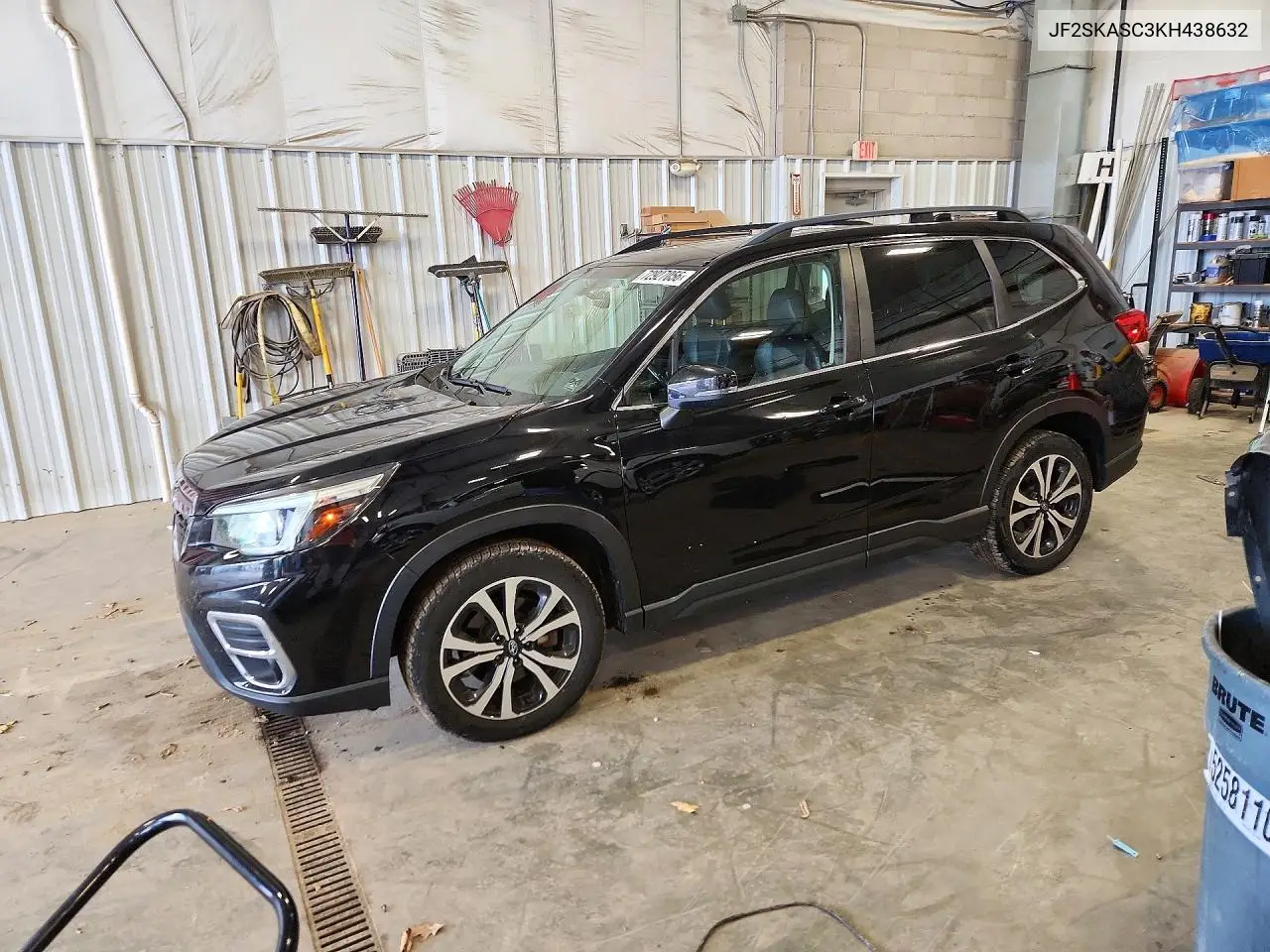 SUBARU FORESTER 2019, VIN JF2SKASC3KH438632