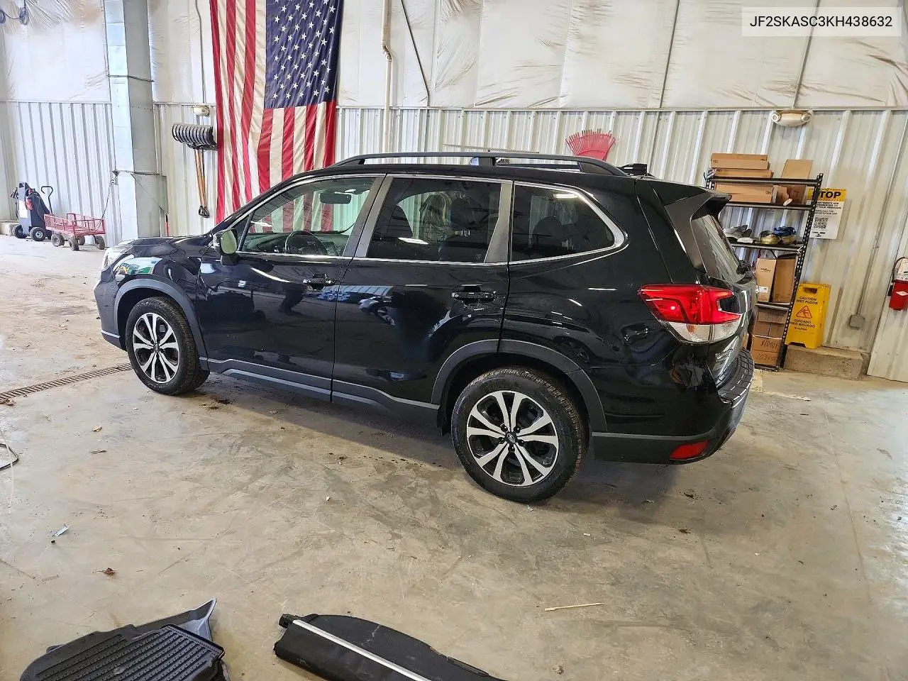 2019 SUBARU FORESTER VIN JF2SKASC3KH438632 — фото 2