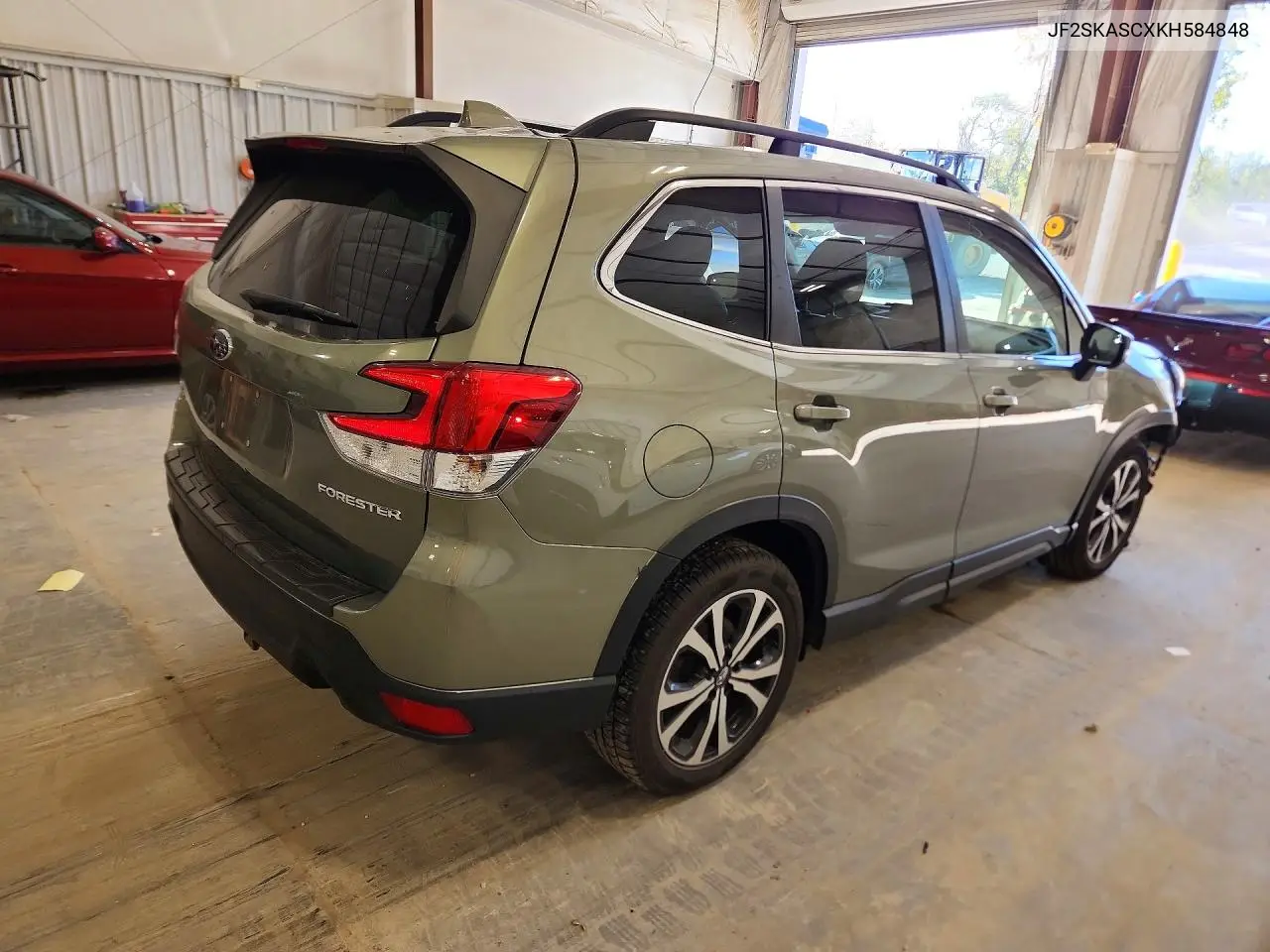 2019 SUBARU FORESTER VIN JF2SKASCXKH584848 — фото 3