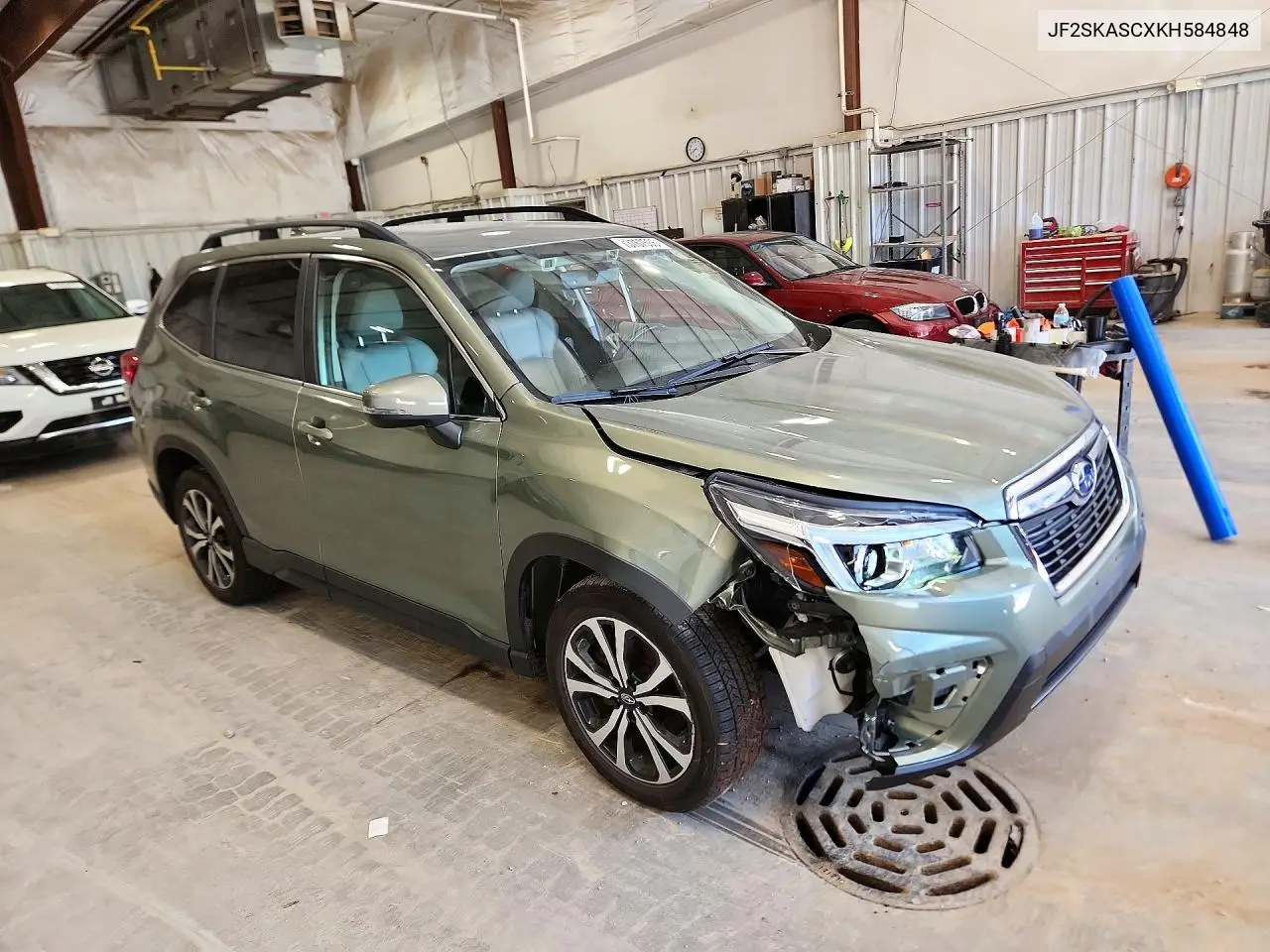 2019 SUBARU FORESTER VIN JF2SKASCXKH584848 — фото 4