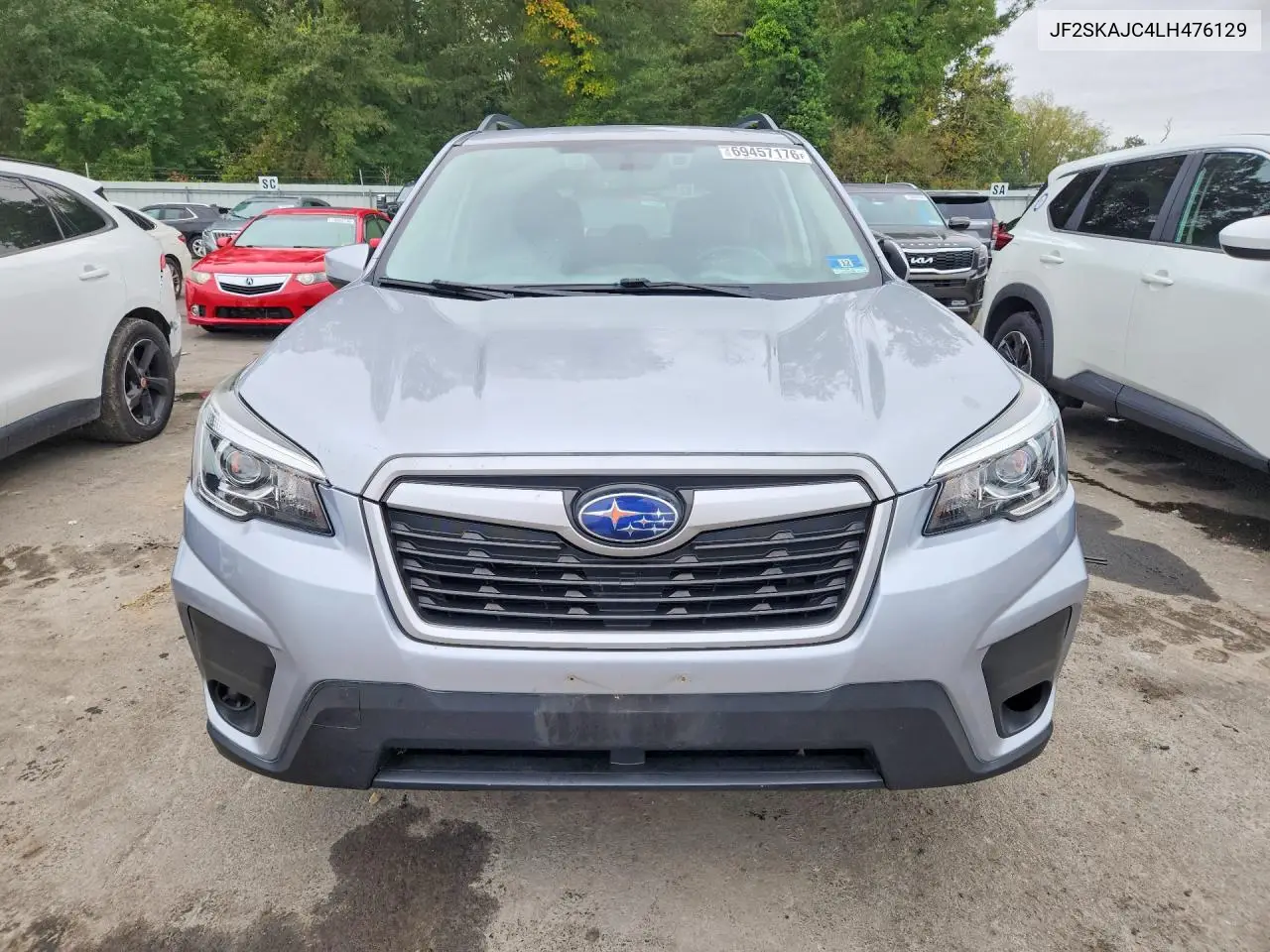 2020 SUBARU FORESTER VIN JF2SKAJC4LH476129 — фото 2