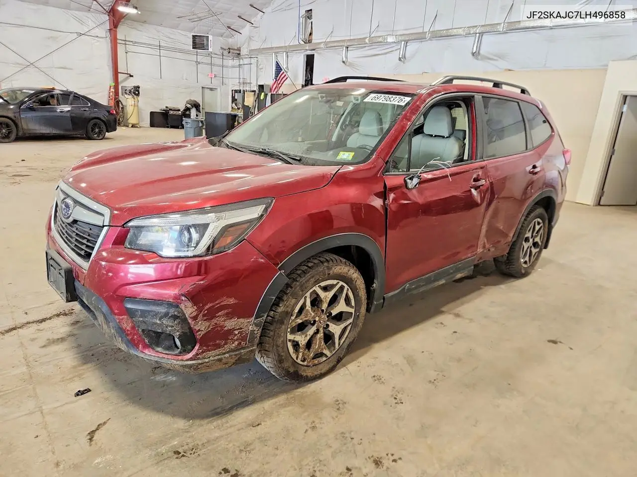 SUBARU FORESTER 2020, VIN JF2SKAJC7LH496858