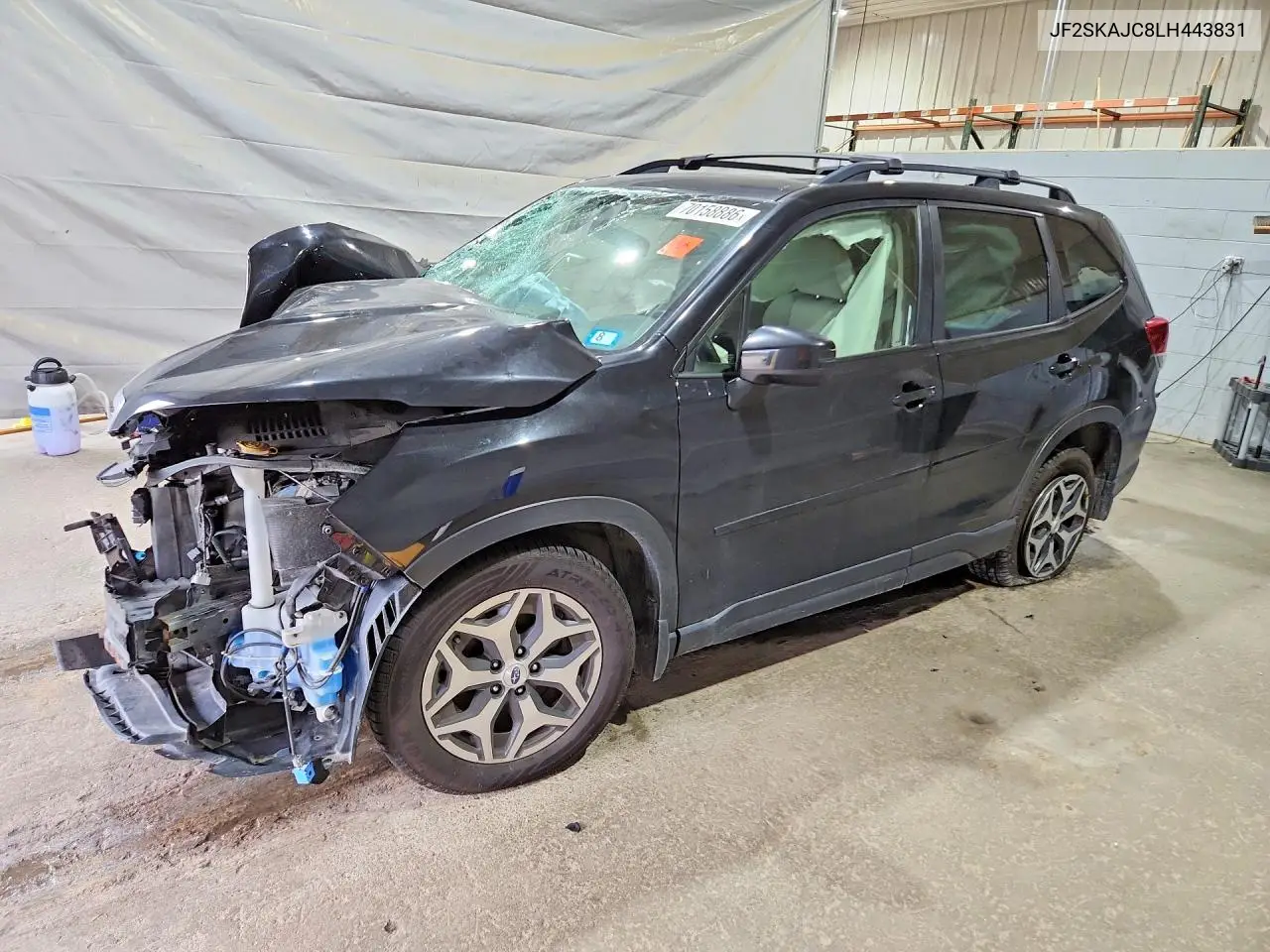 SUBARU FORESTER 2020, VIN JF2SKAJC8LH443831