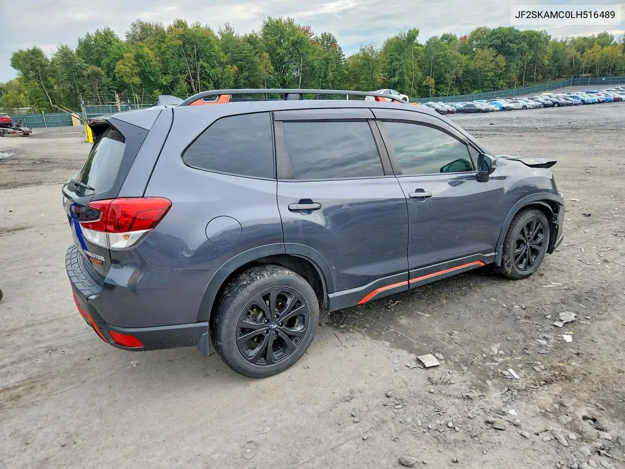2020 SUBARU FORESTER VIN JF2SKAMC0LH516489 — фото 3