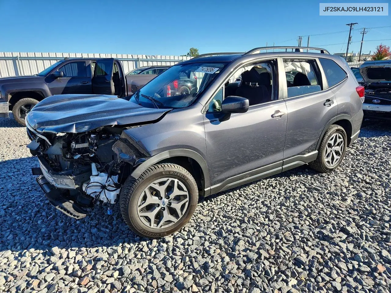 SUBARU FORESTER 2020, VIN JF2SKAJC9LH423121