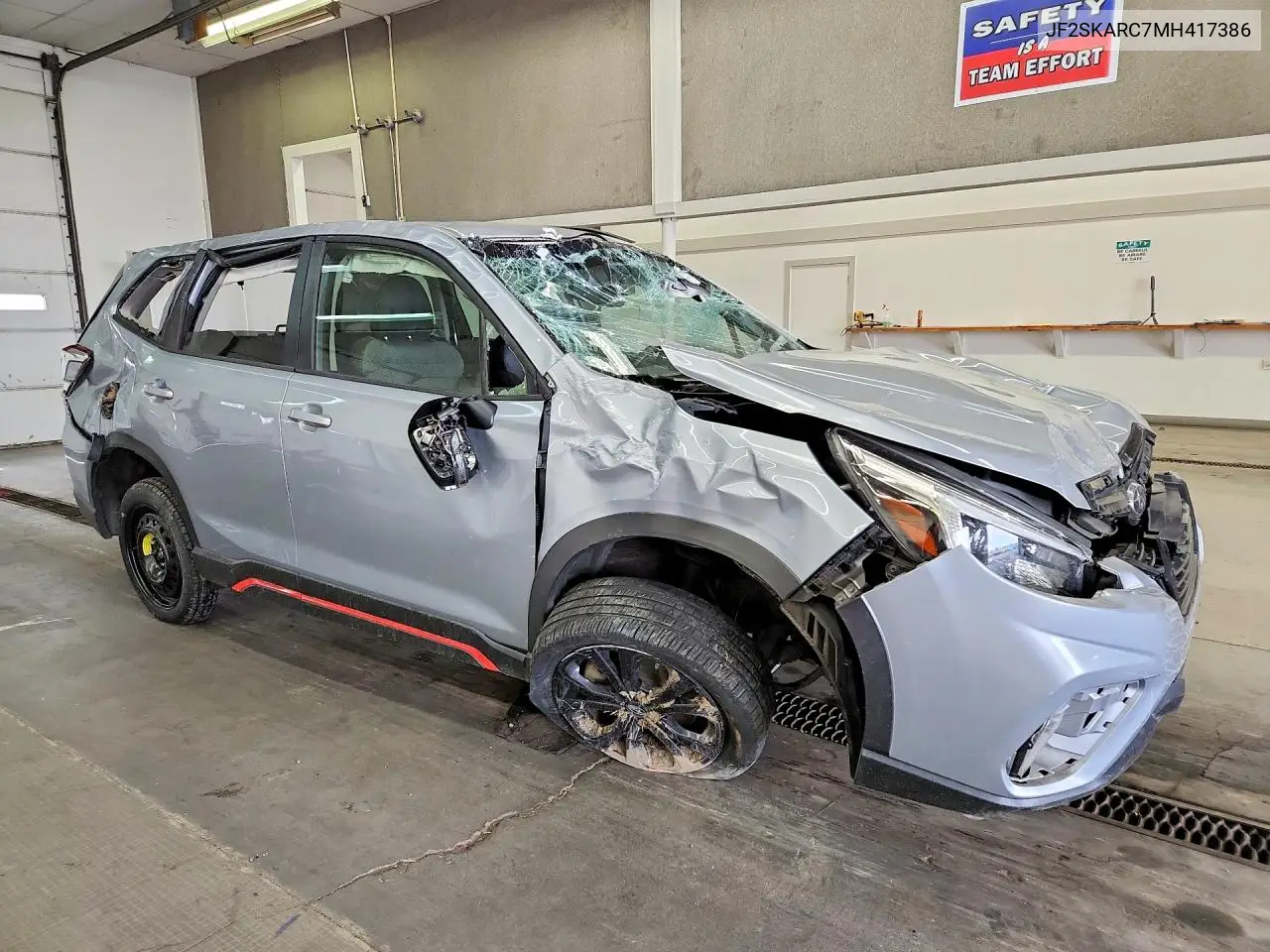 2021 SUBARU FORESTER VIN JF2SKARC7MH417386 — фото 4