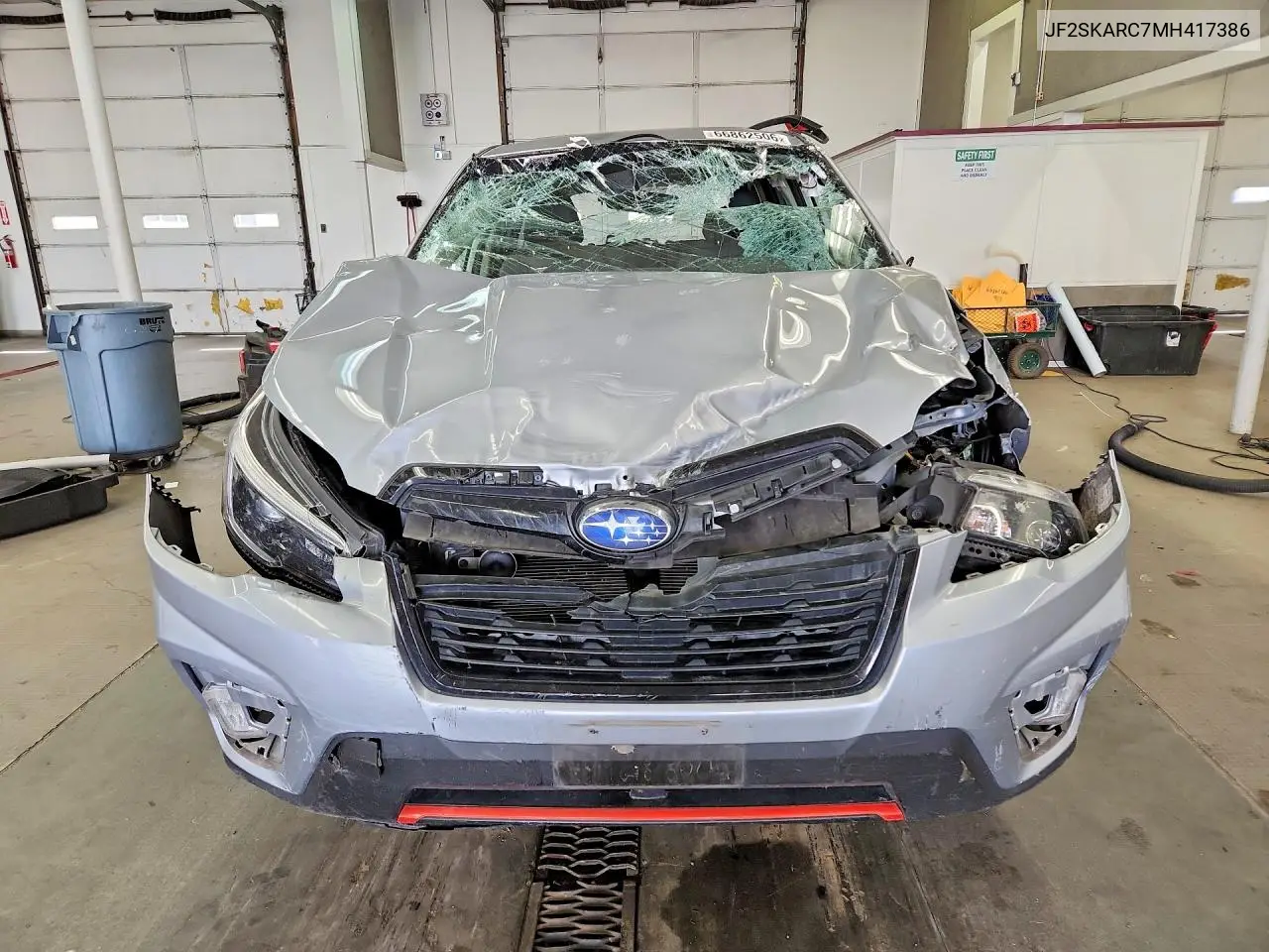 2021 SUBARU FORESTER VIN JF2SKARC7MH417386 — фото 5