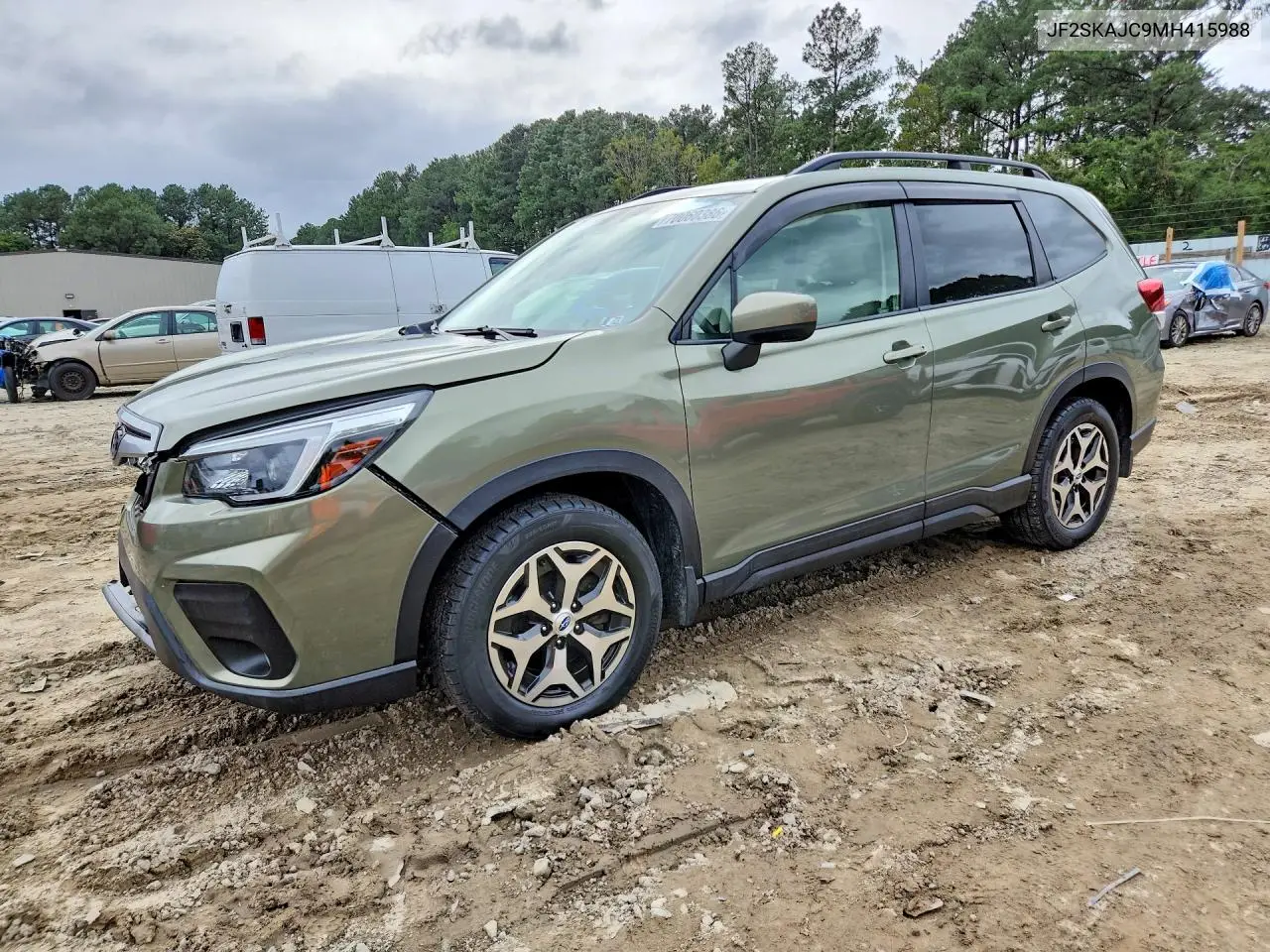 SUBARU FORESTER 2021, VIN JF2SKAJC9MH415988
