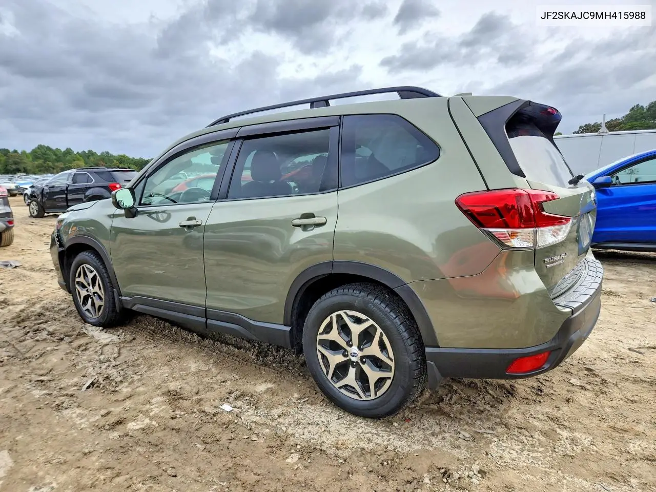 2021 SUBARU FORESTER VIN JF2SKAJC9MH415988 — фото 2