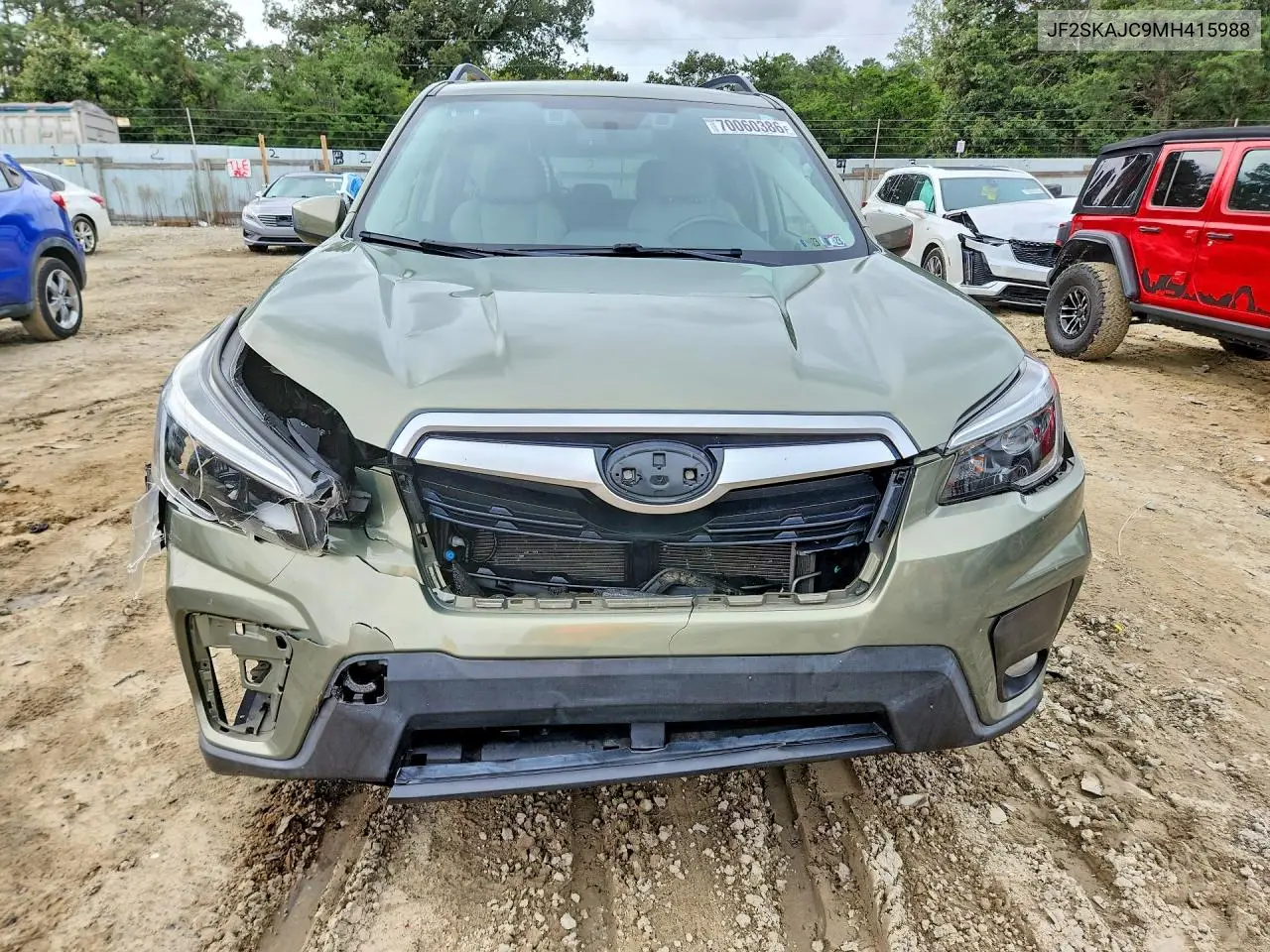 2021 SUBARU FORESTER VIN JF2SKAJC9MH415988 — фото 5