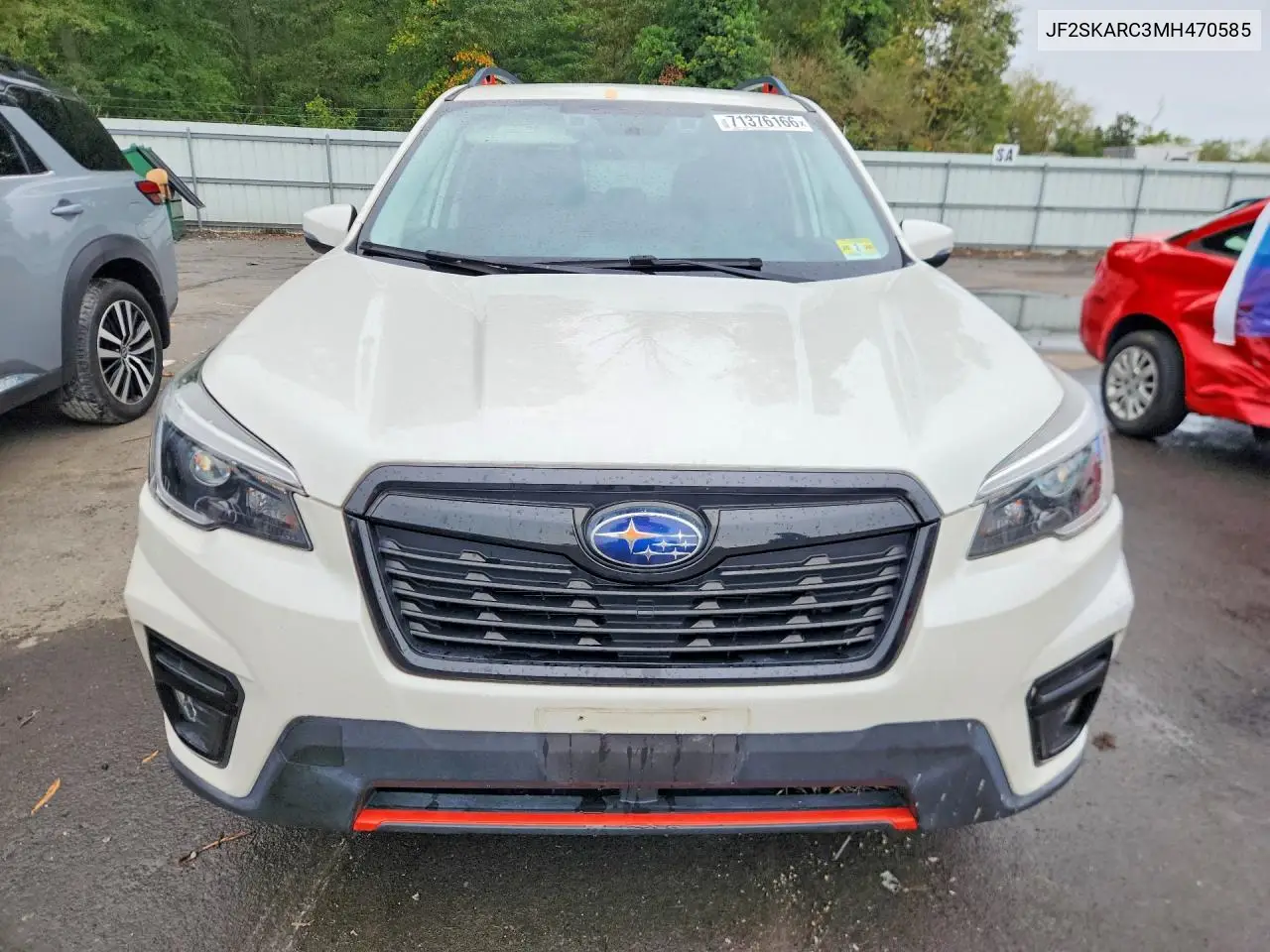 2021 SUBARU FORESTER VIN JF2SKARC3MH470585 — фото 5