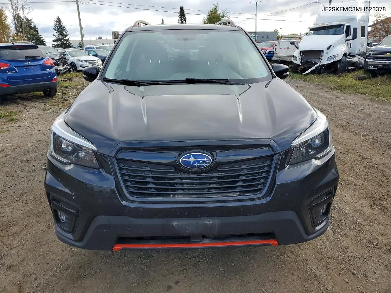 2021 SUBARU FORESTER VIN JF2SKEMC3MH523378 — фото 5