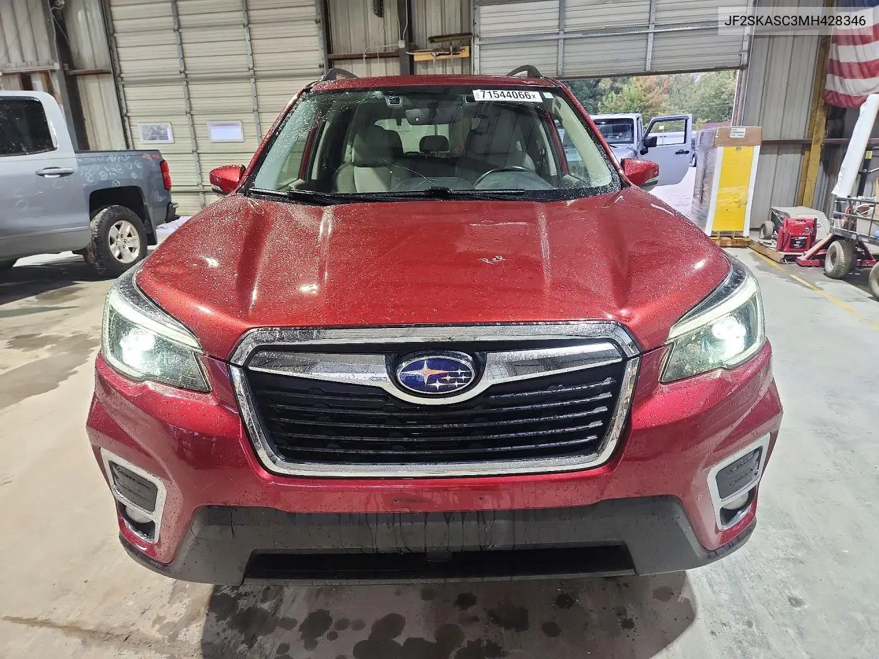 2021 SUBARU FORESTER VIN JF2SKASC3MH428346 — фото 5